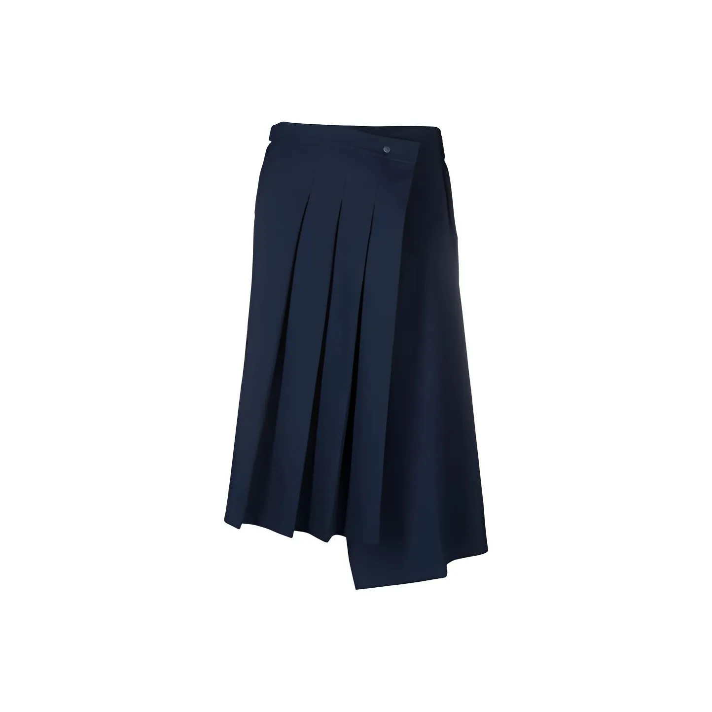 Y 3 Темно-синие Женские Повседневные Длинные Юбки