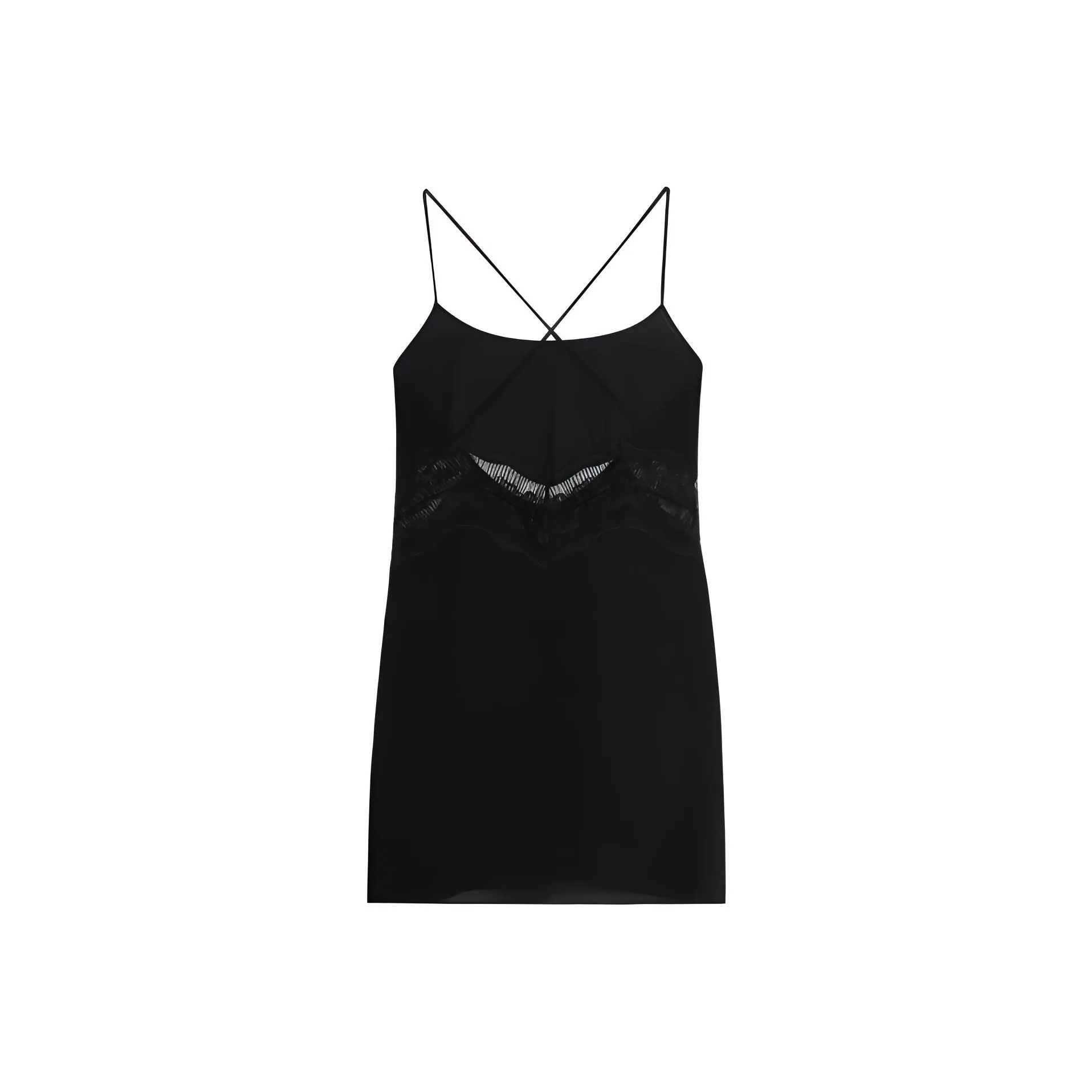 CK/Calvin Klein Black Label Series Slip Dresses Women's Black