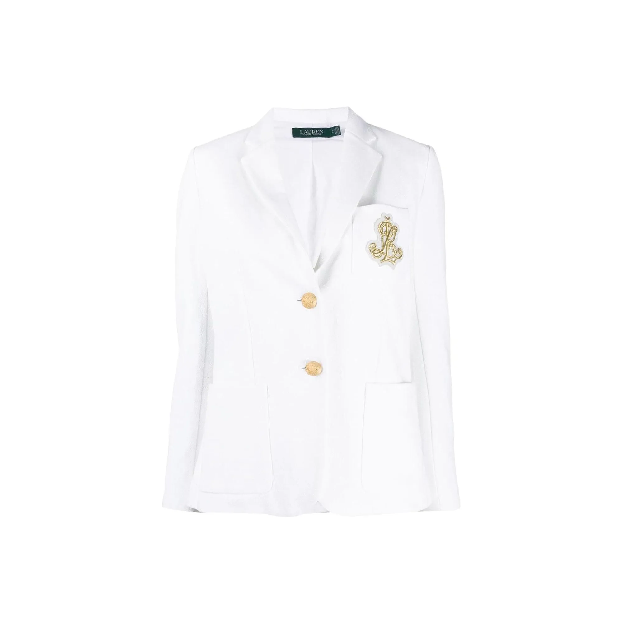 Join Our Newsletter Single breasted Logo Blazer