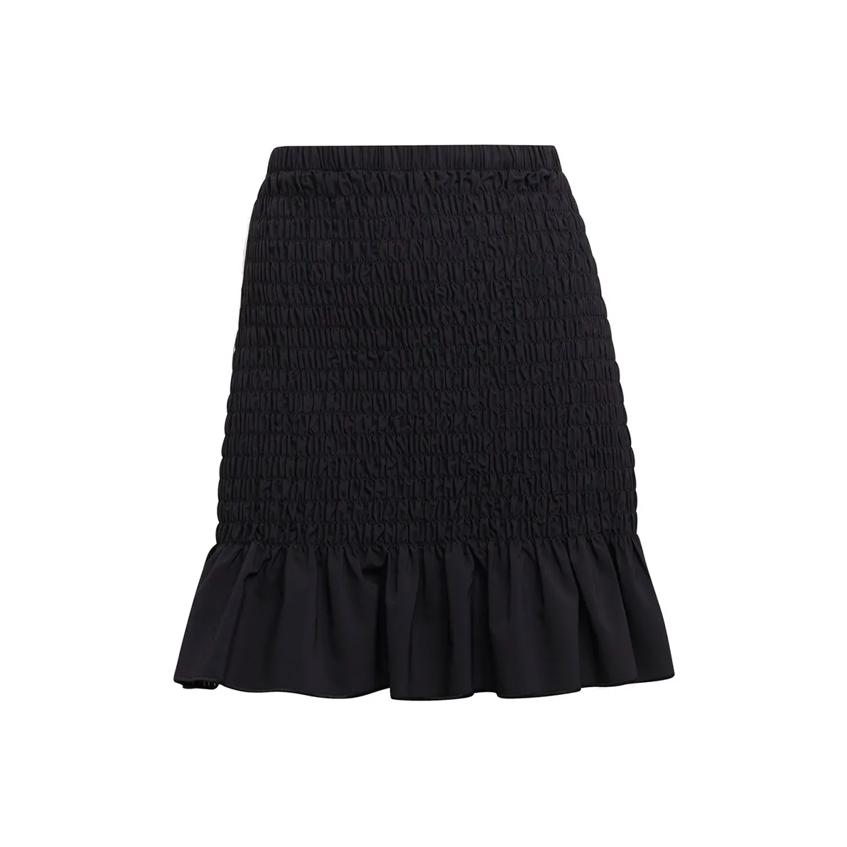Adidas Originals SMOCKED SKIRT Повседневные короткие юбки Женские Черный
