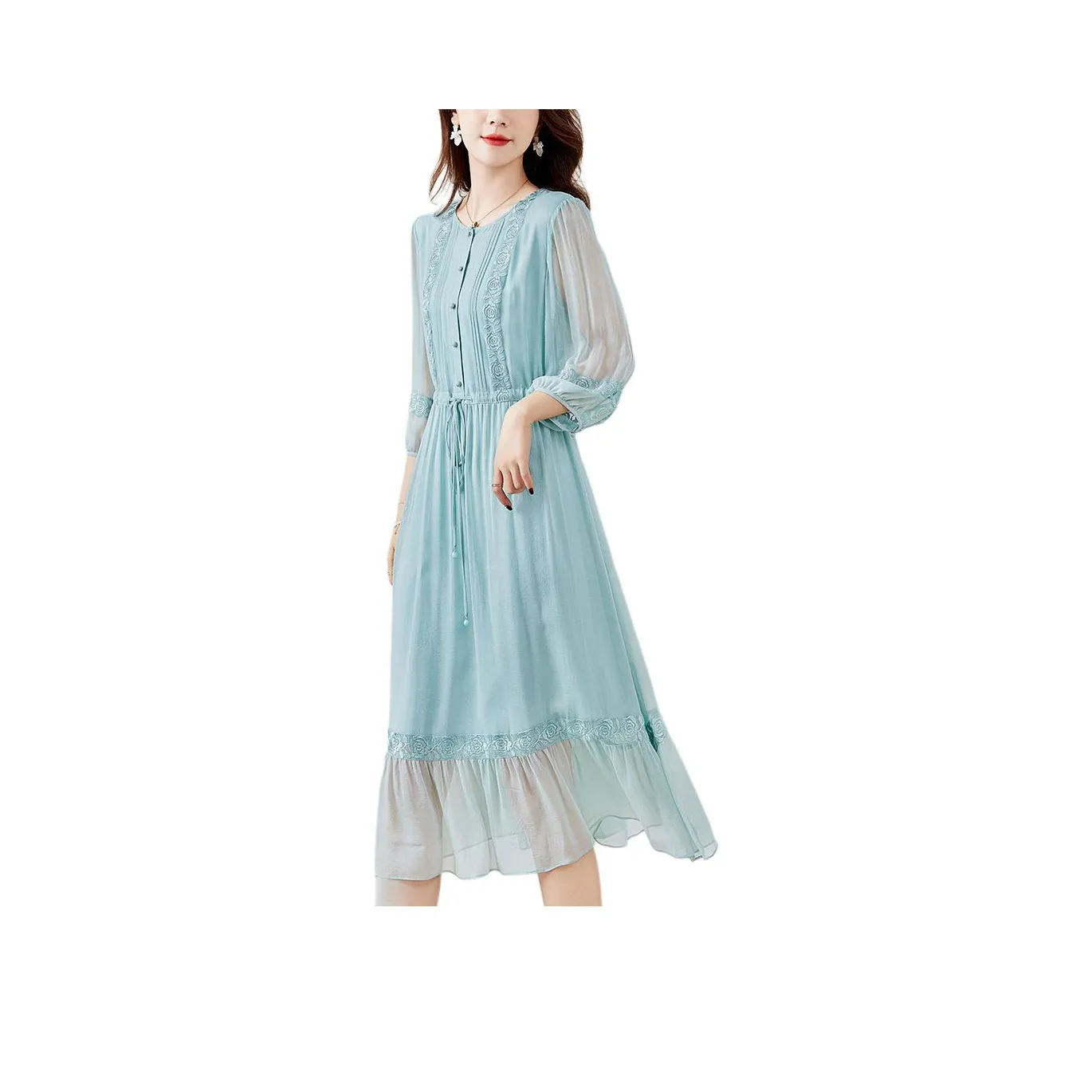 Ink Beauty Long-Sleeved Dresses Women's