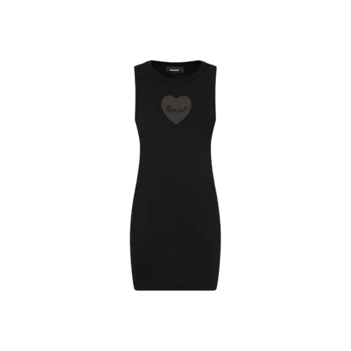 DSQUARED 2 Без рукавов Платье Женское Черное