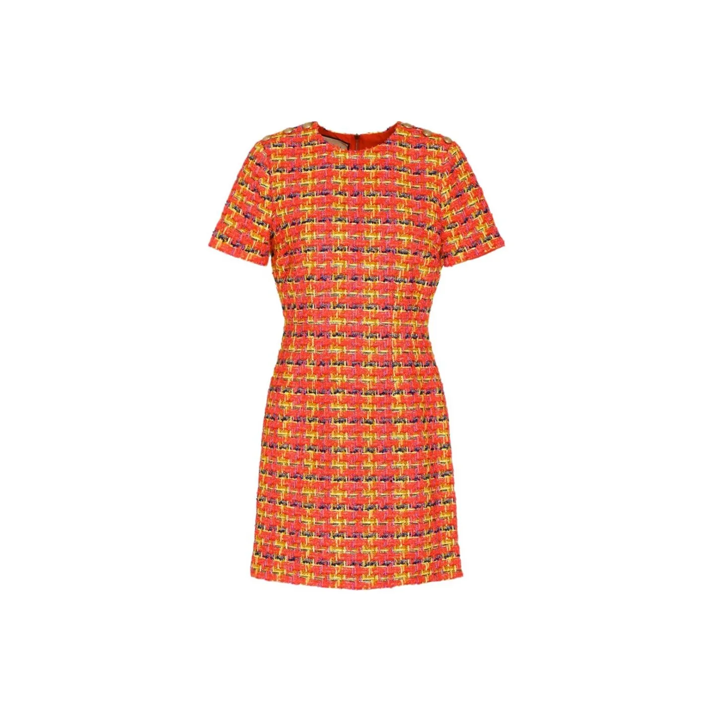 GUCCI Short Sleeved Dress Women's Orange
