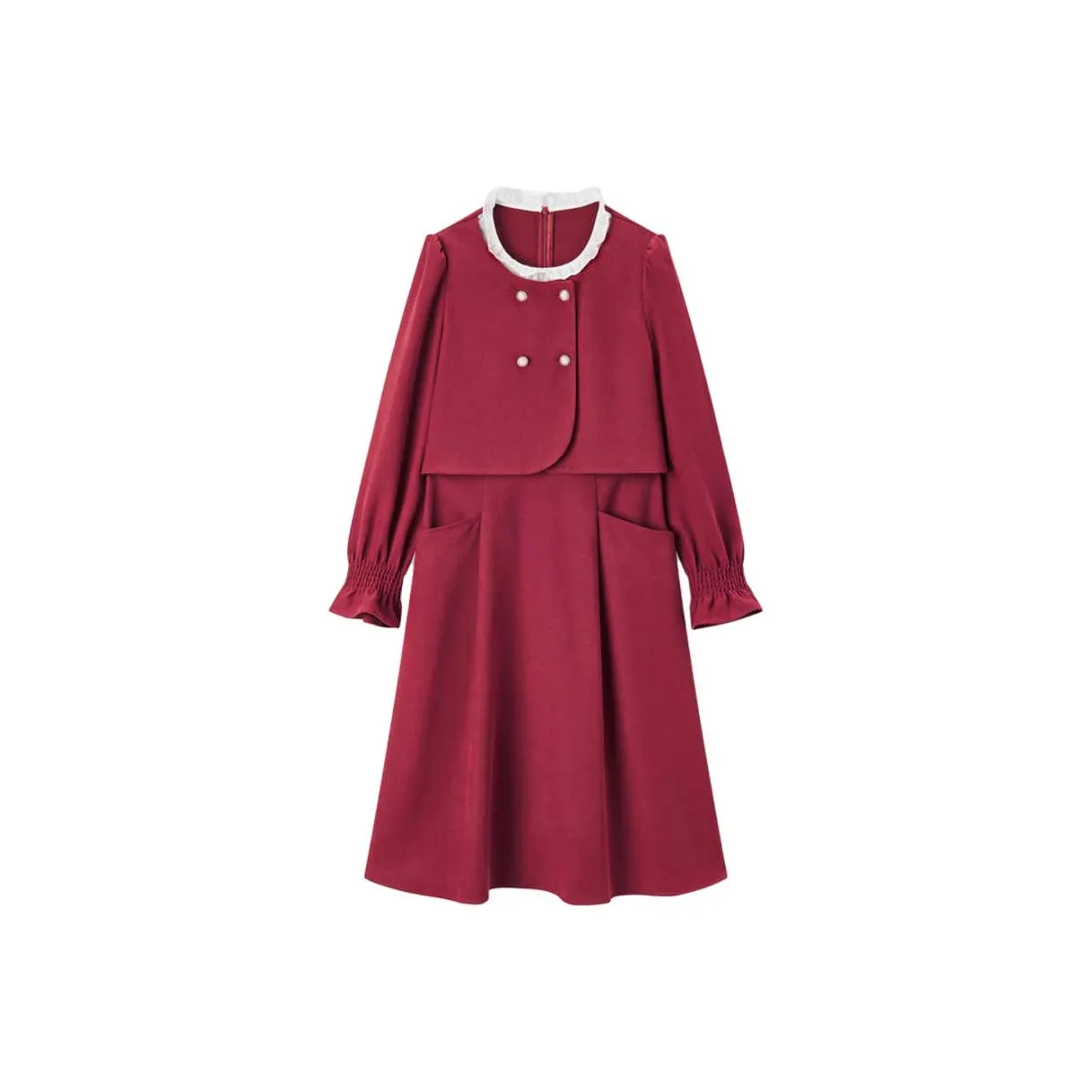 EICHITOO Длинное платье с длинными рукавами женское