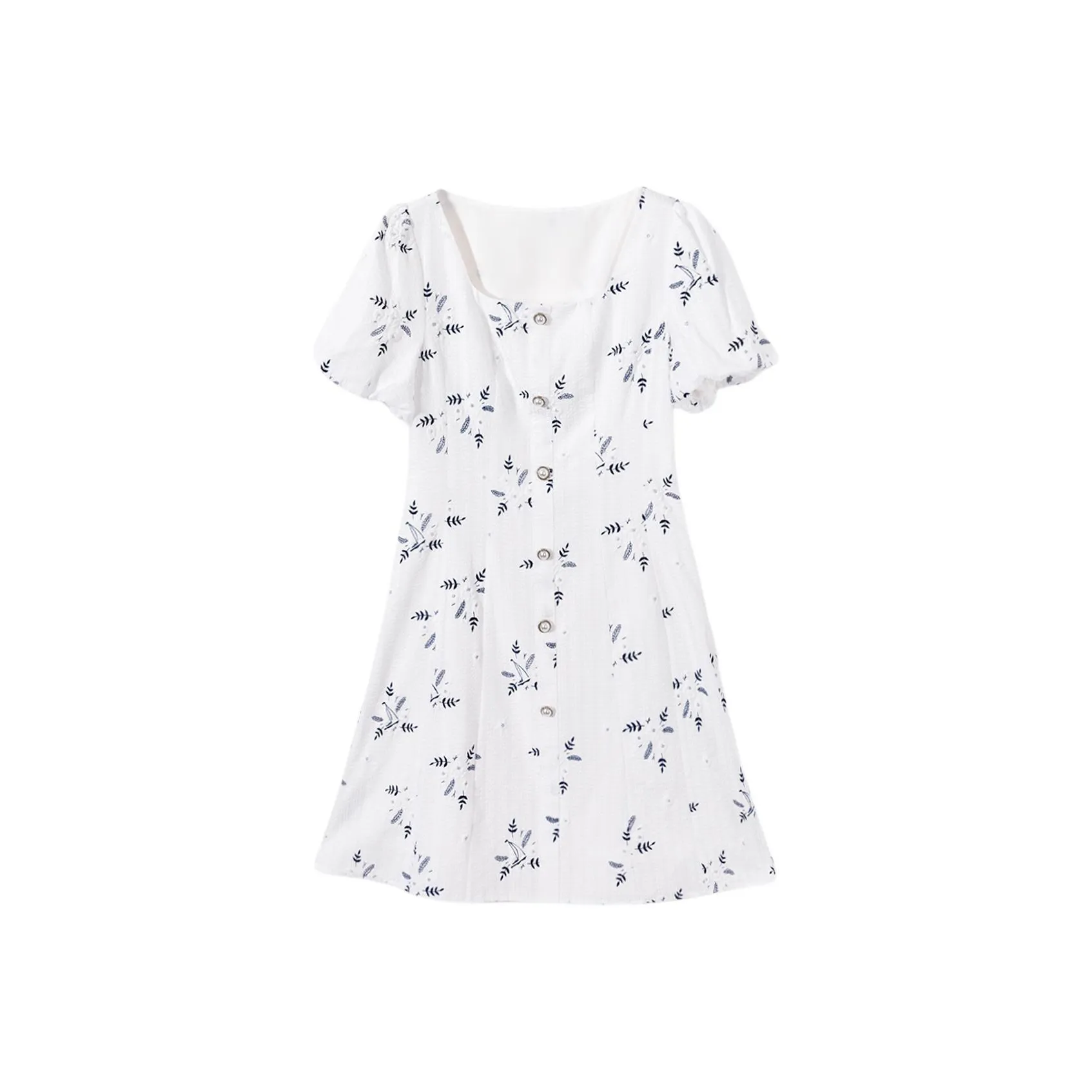 EICHITOO Short Sleeved Dresses Women's Raw White Pattern