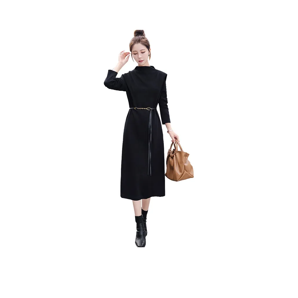 Cypress House Long Sleeved Dress Women's Black