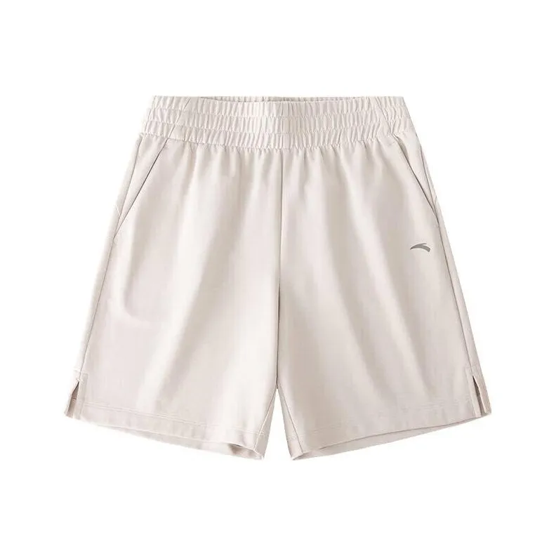 Anta Variety Training Collection Casual Shorts Women's Pine Khaki