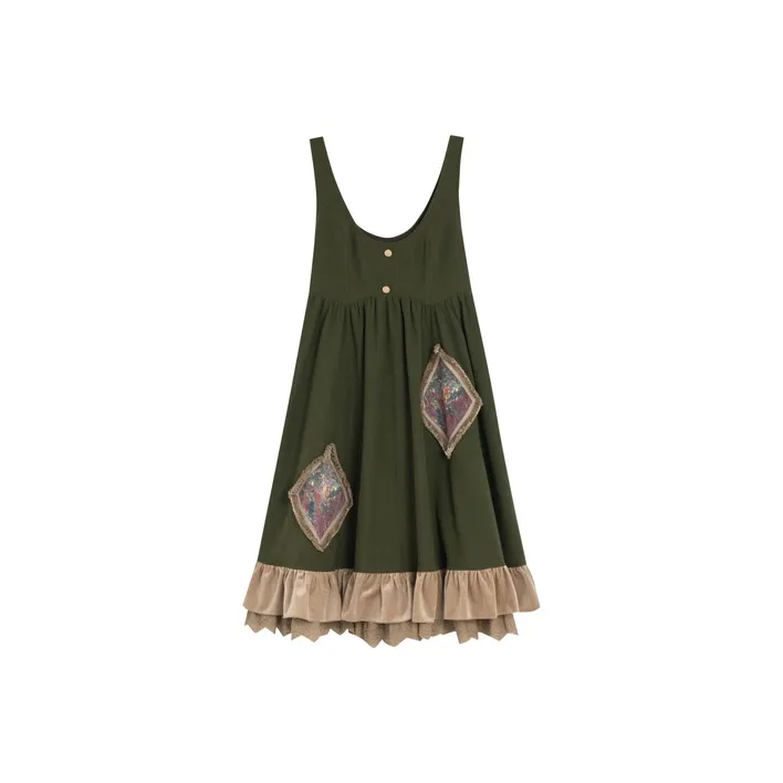 Snbl Зеленый Женские Слиплатья