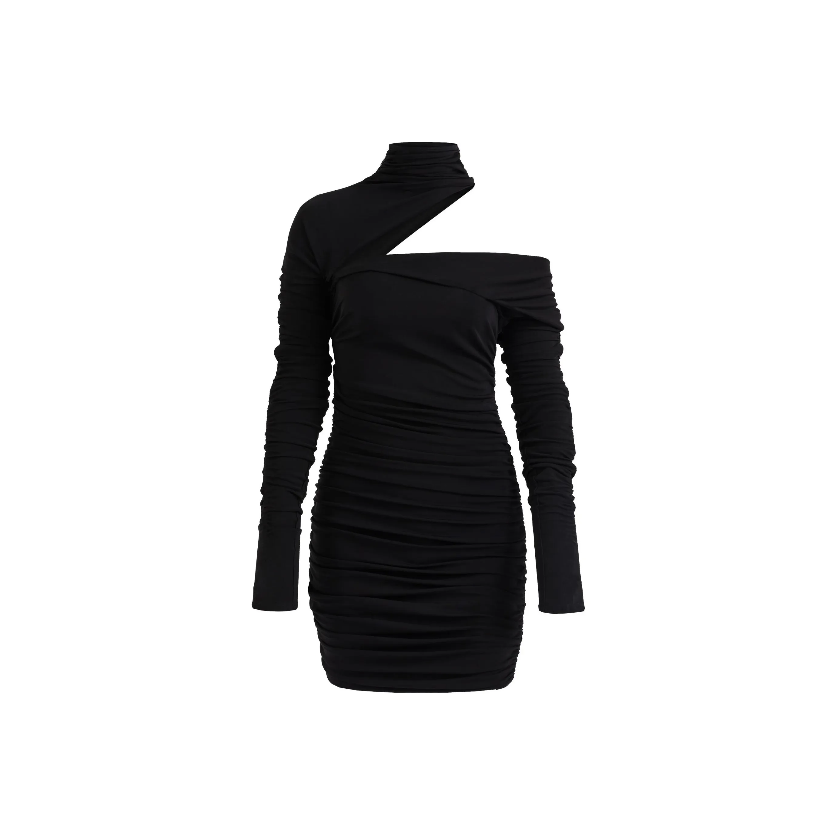 Mugler X H&M Long-Sleeved Dresses Women's Black