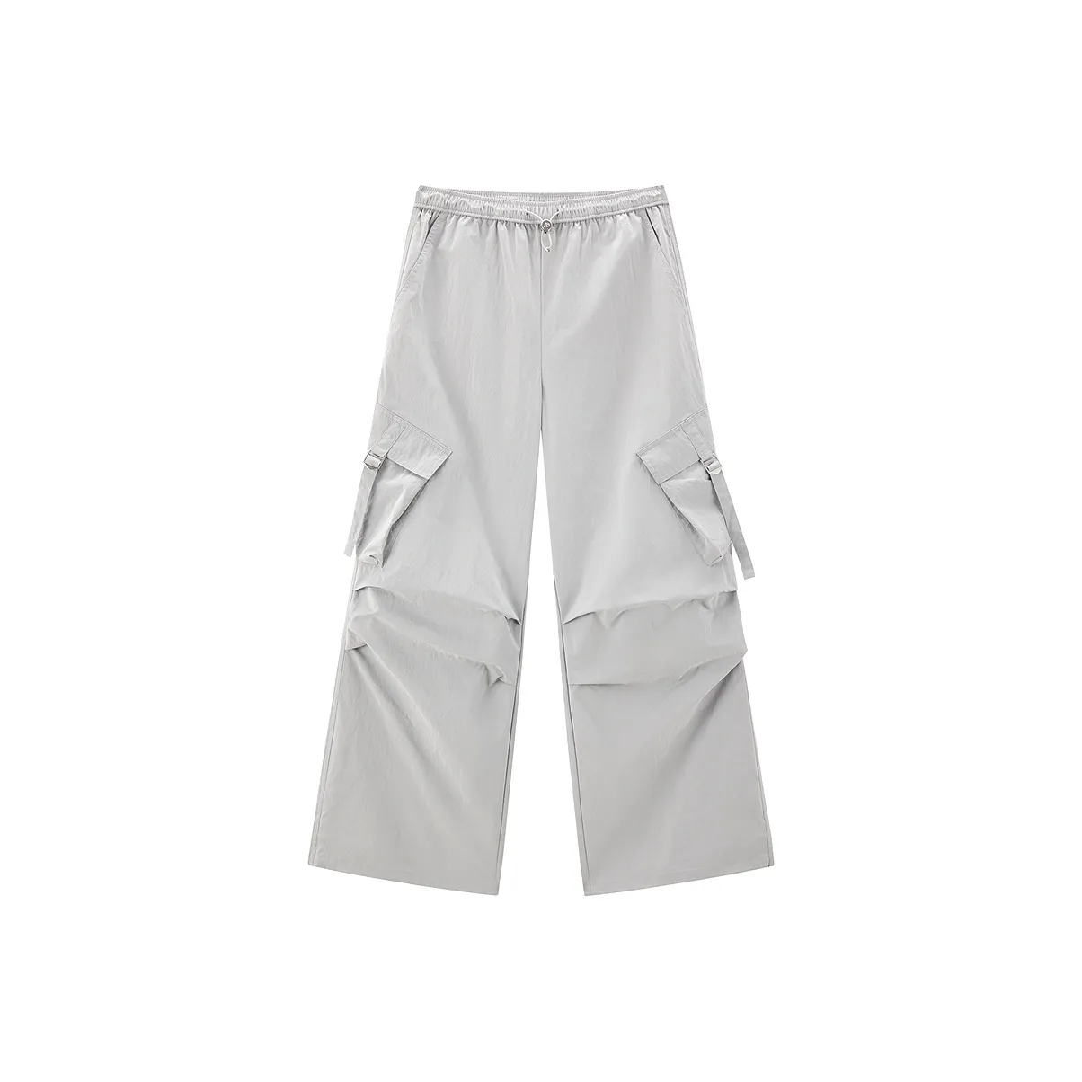 LEDIN Карго Брюки Женские Серебряные