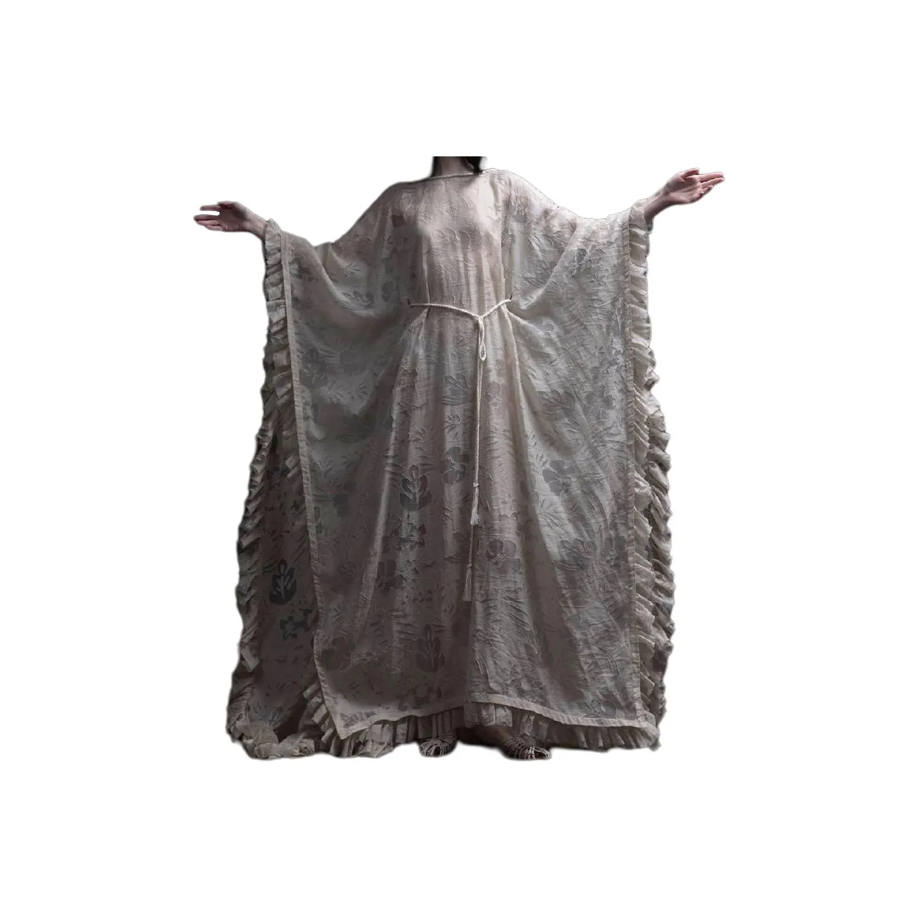 Freja SS24 Bathori Dress Long Sleeved Dress Women's Linen