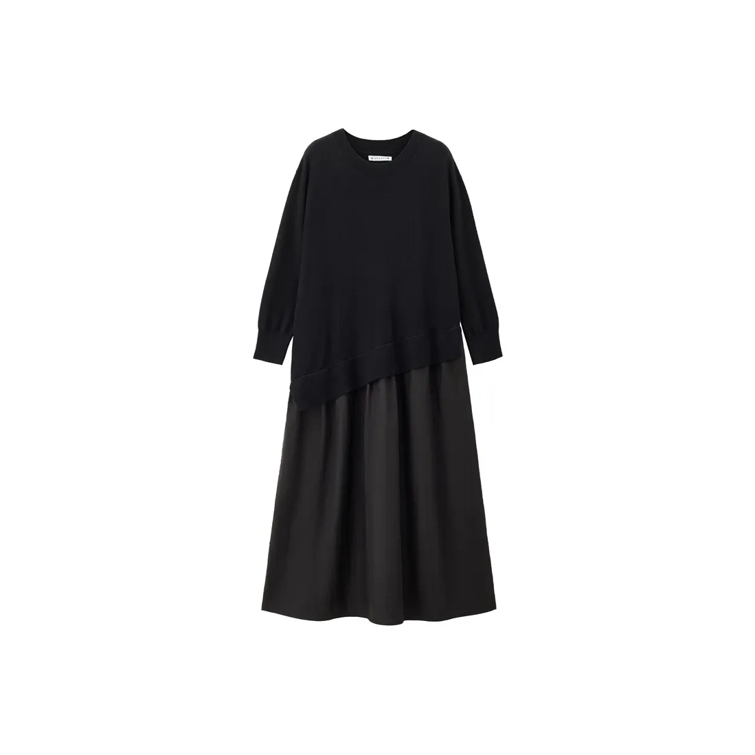 UNIQLO Long Sleeved Dresses Women's Black