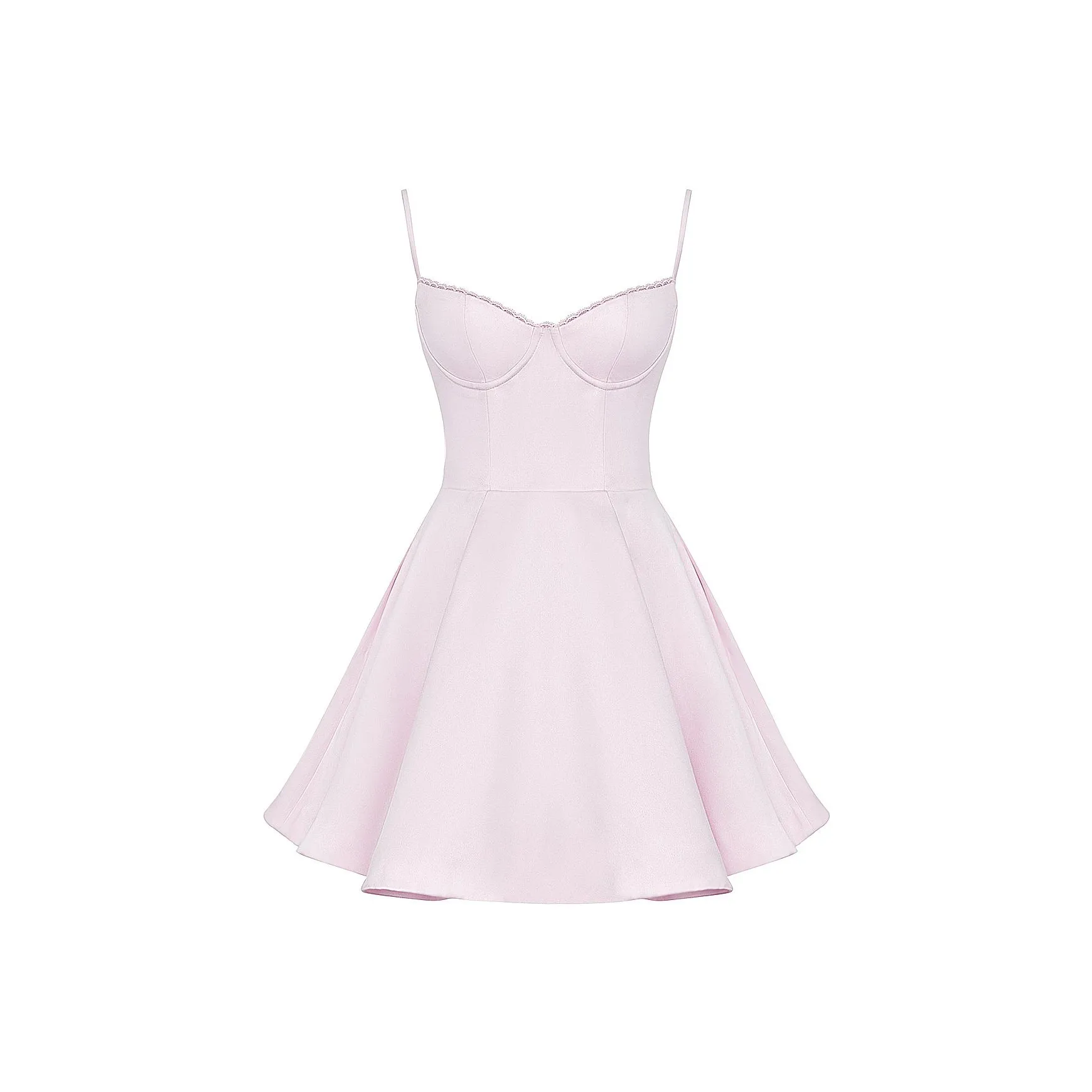 HOUSE OF CB MINIMOISELLE Slip Dress Women's BALLERINA PINK/Ballet Pink