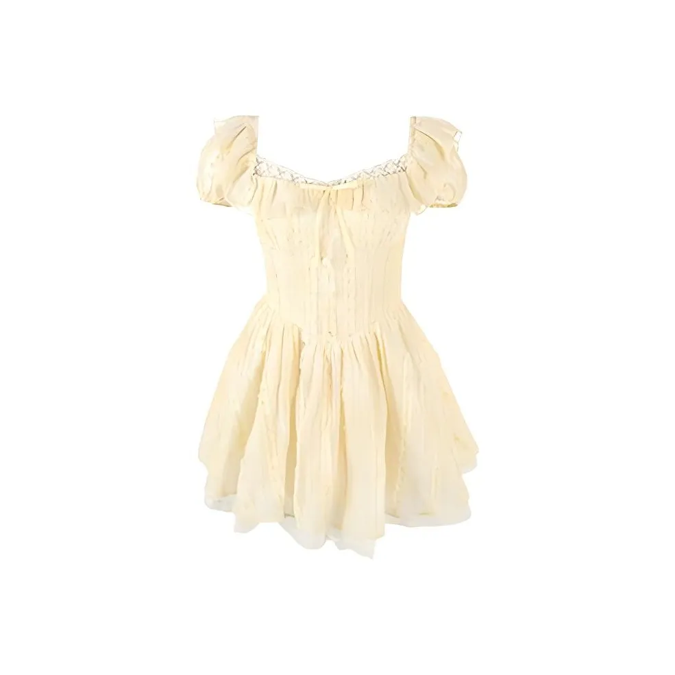 SYEEE WITH U Короткий рукав Платье Женское