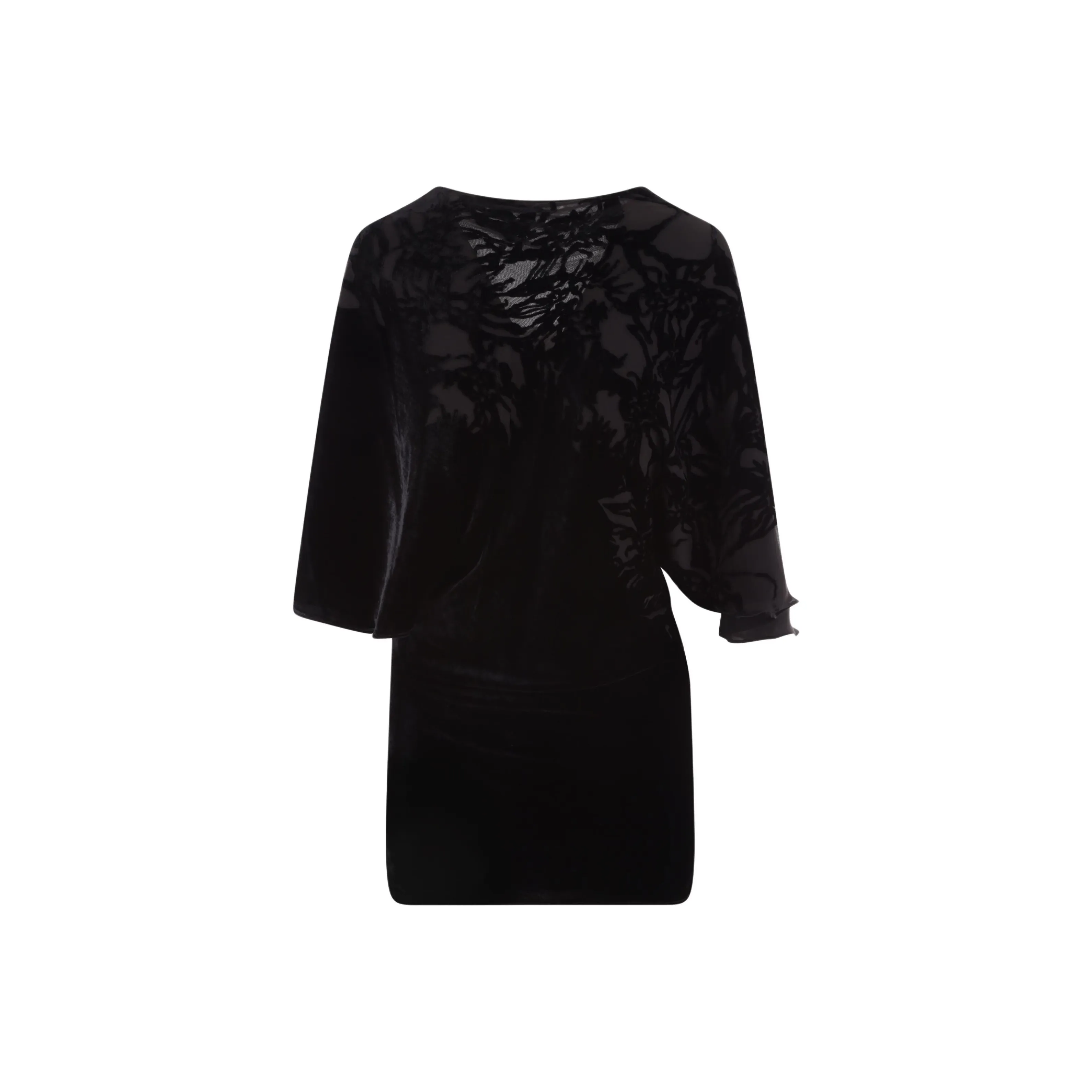RED VALENTINO Long Sleeved Dress Women's Black