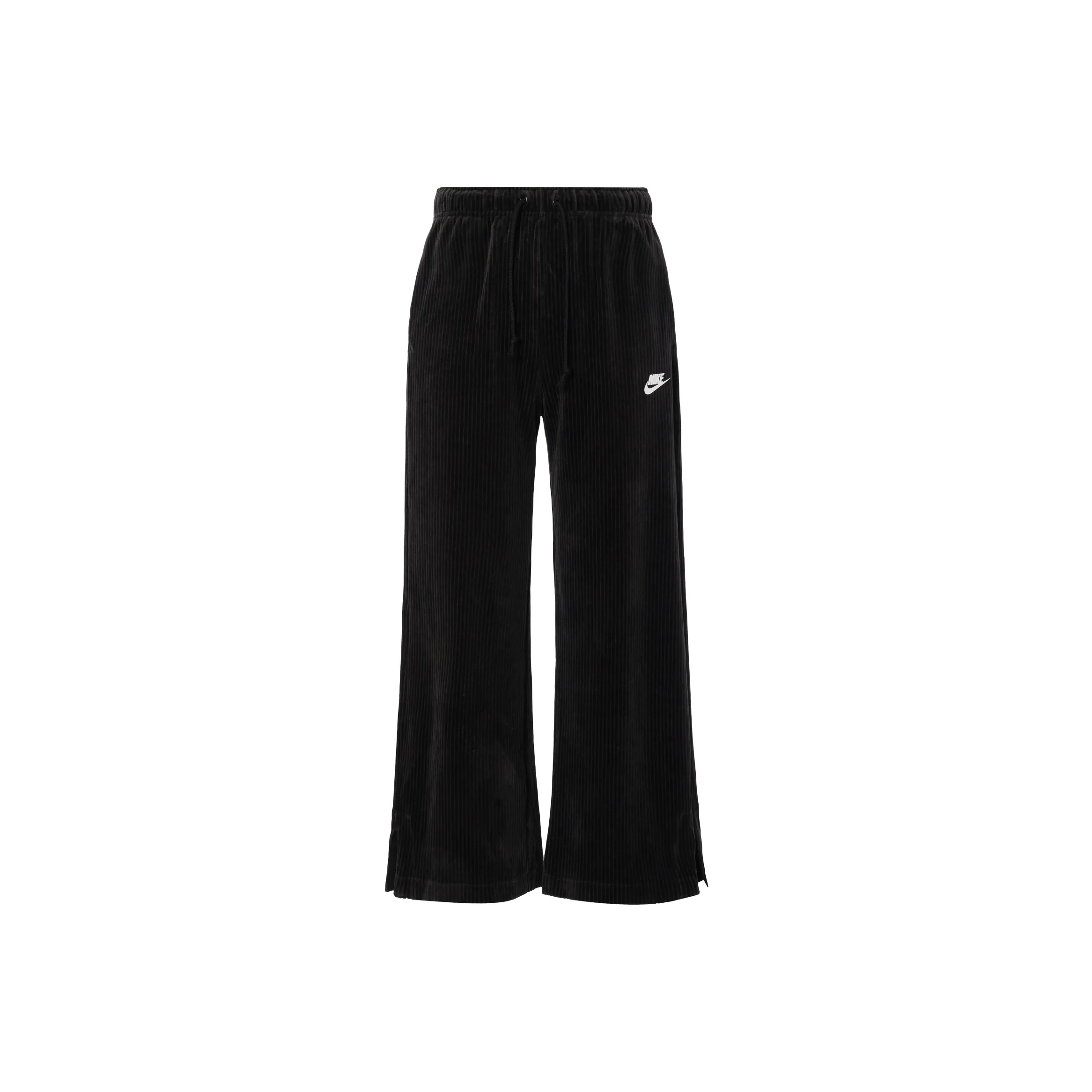 Nike Вязаные тренировочные штаны женские черные