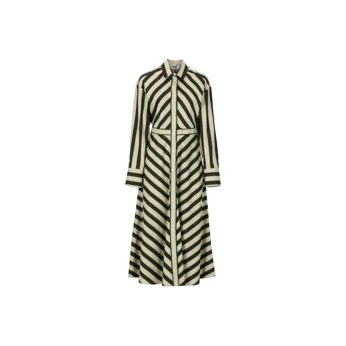 MSGM Long-Sleeved Dresses Women's Green
