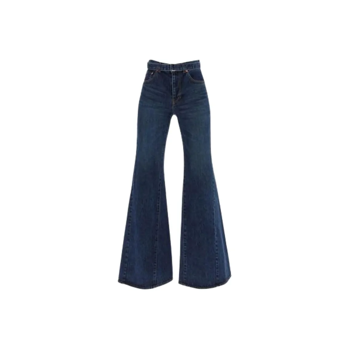 sacai Синие Женские Джинсы