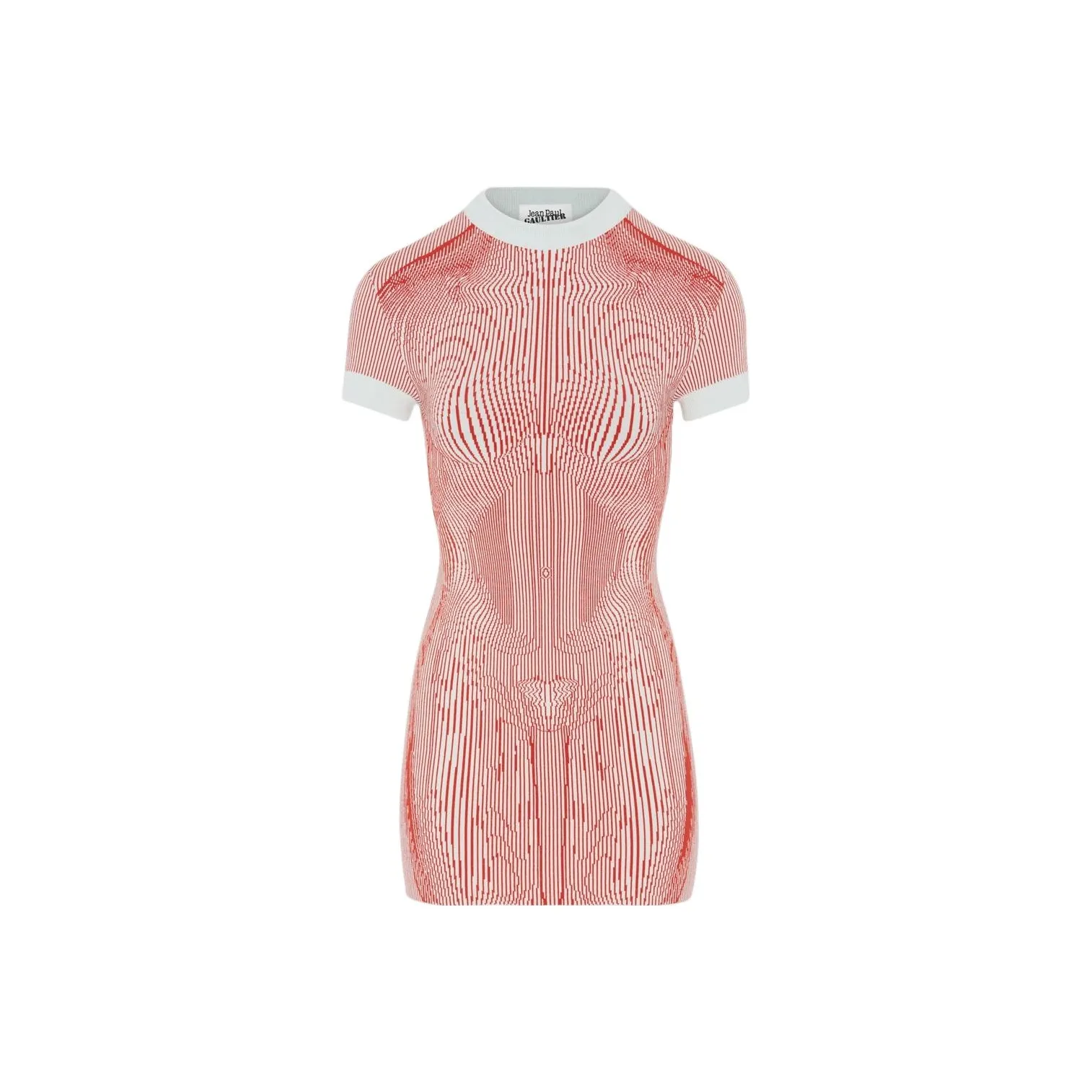Jean Paul Gaultier The Morphing Pinstripes Dress