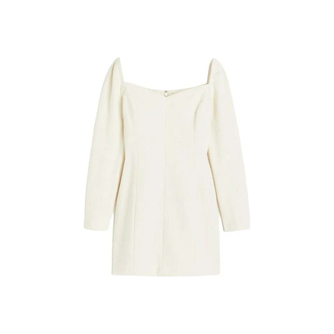 H&M Long Sleeved Dress Women's Cream