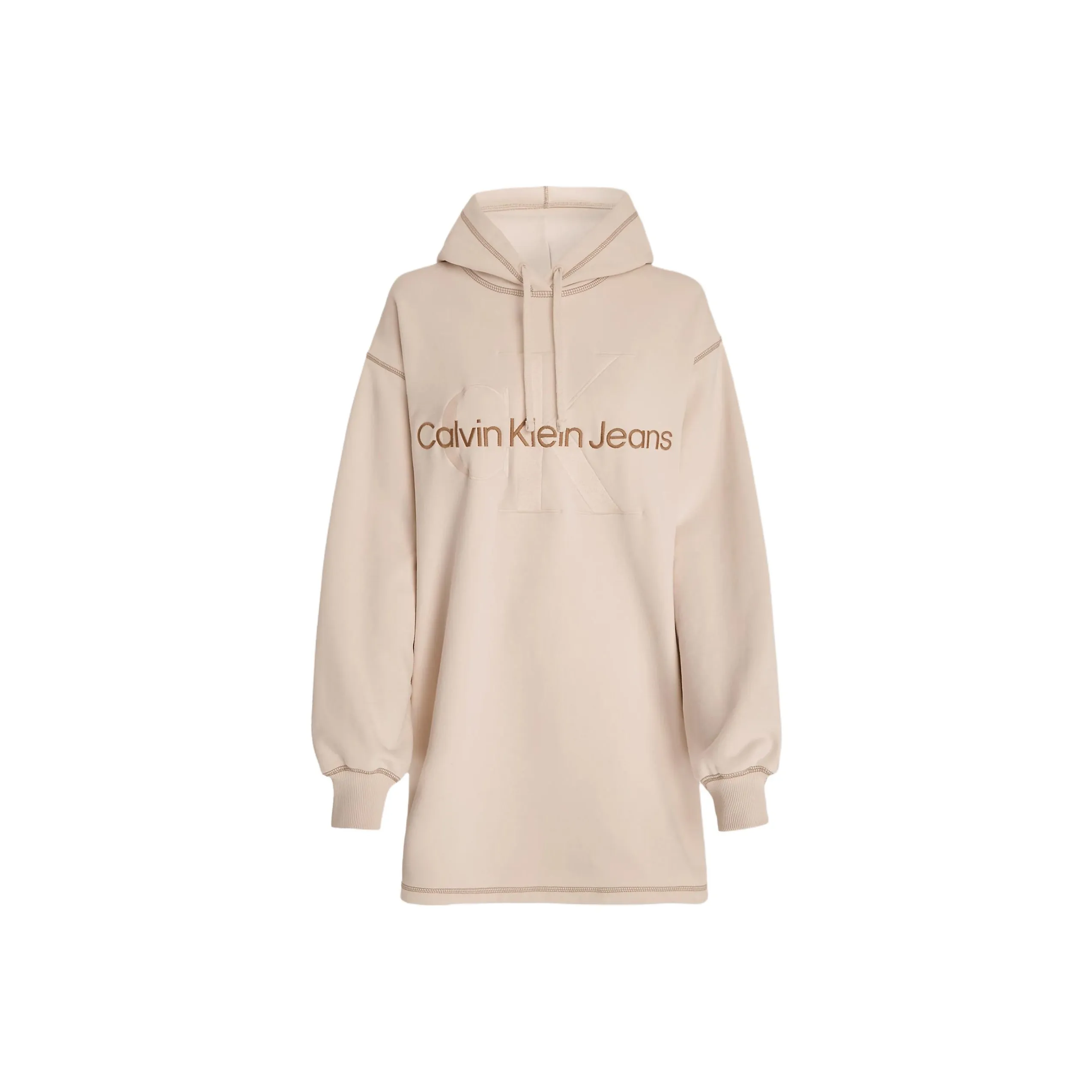 Calvin Klein Длинное платье с длинными рукавами европейская версия женское сливовый цвет