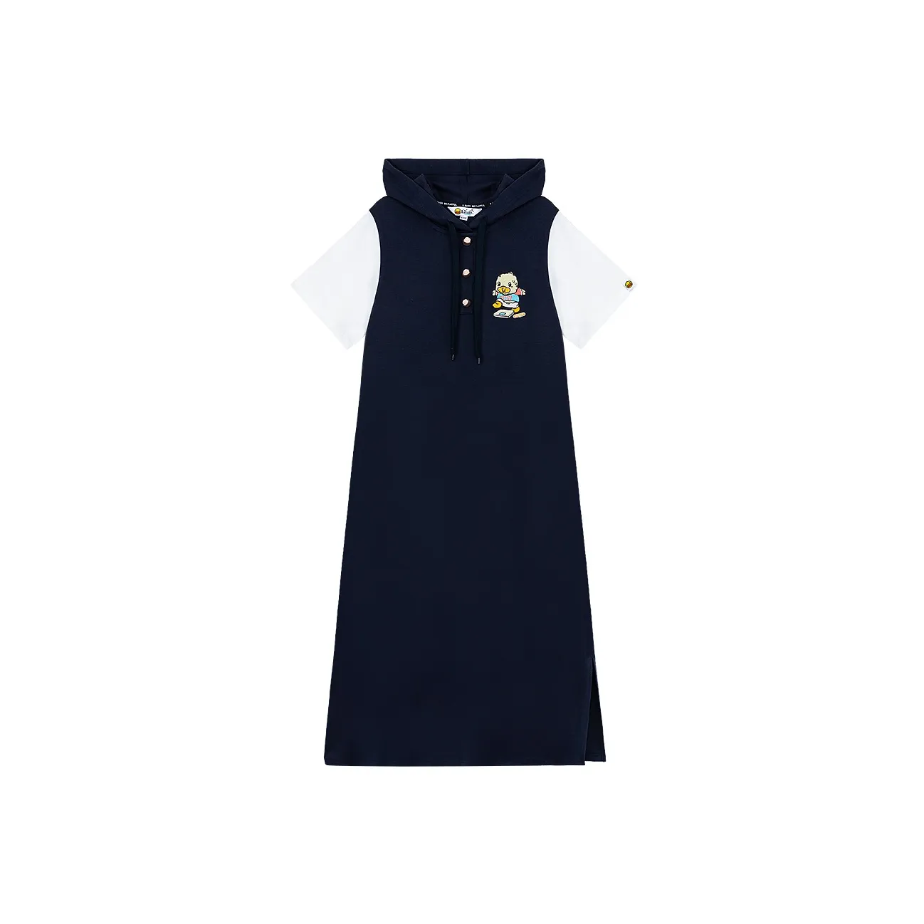 B.Duck Short Sleeved Dress Women's Navy Blue