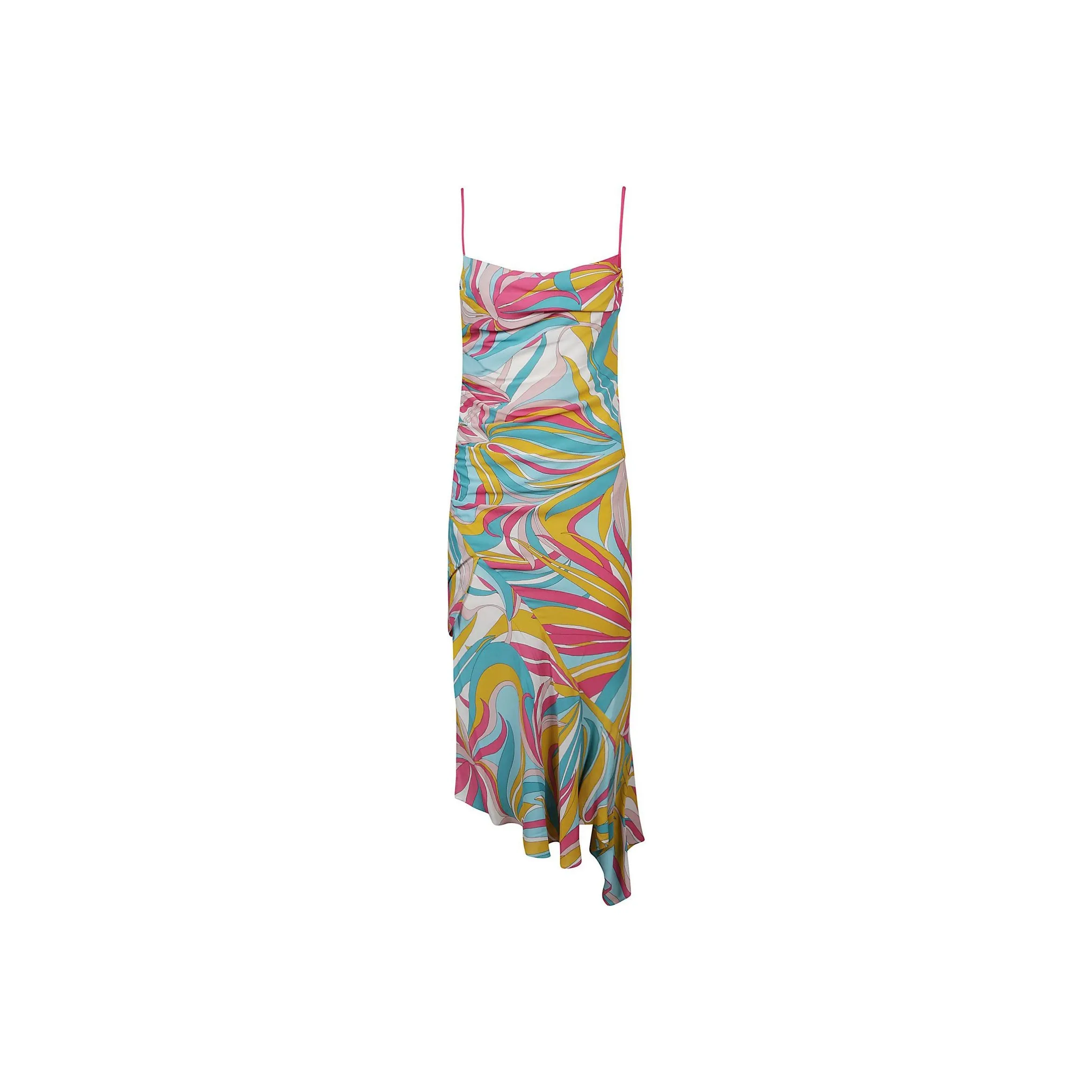 PINKO Graphic print Halterneck Dress