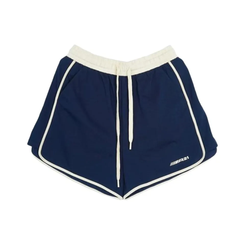 A21 Повседневные шорты женские королевский синий