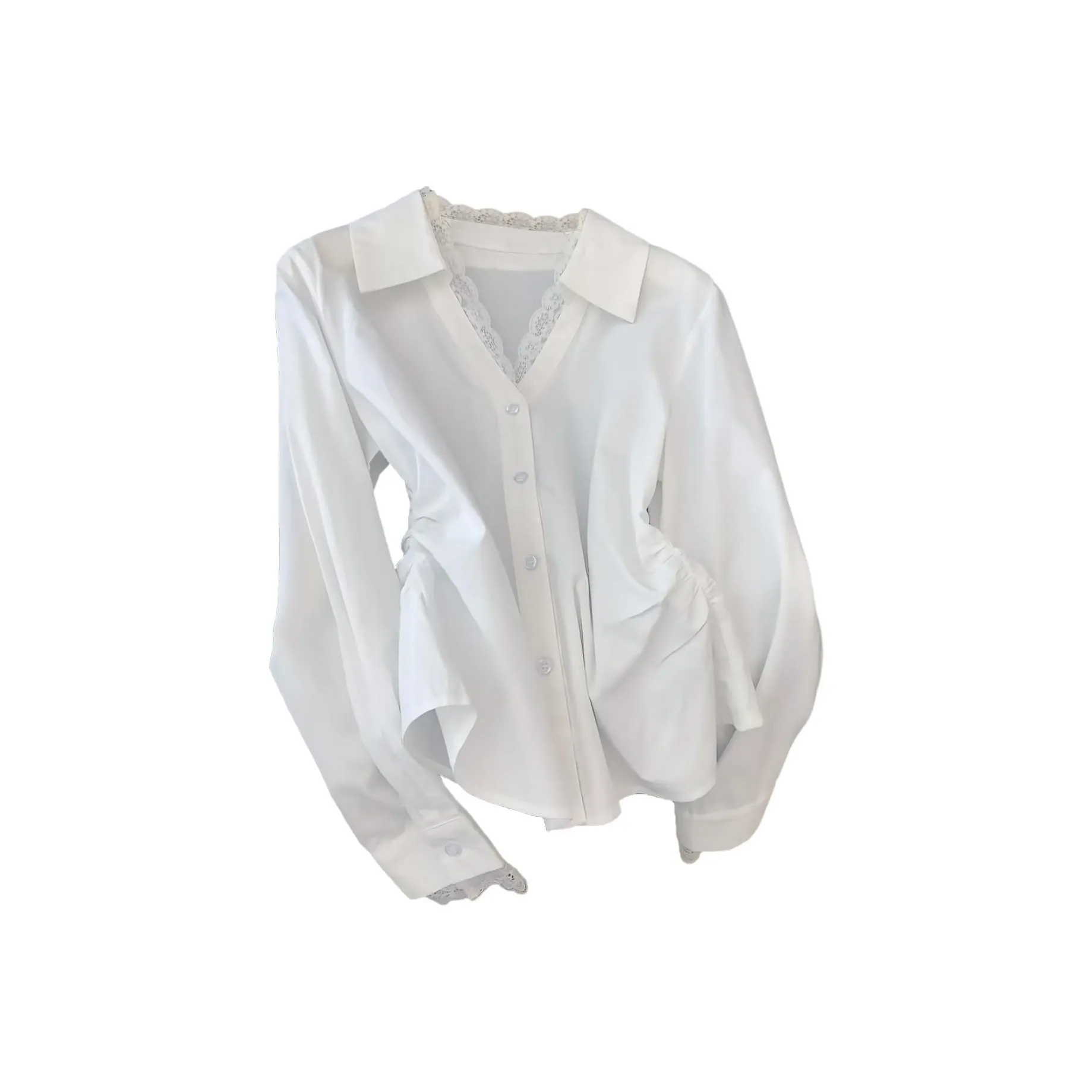 OUBO Белые Женские Рубашки