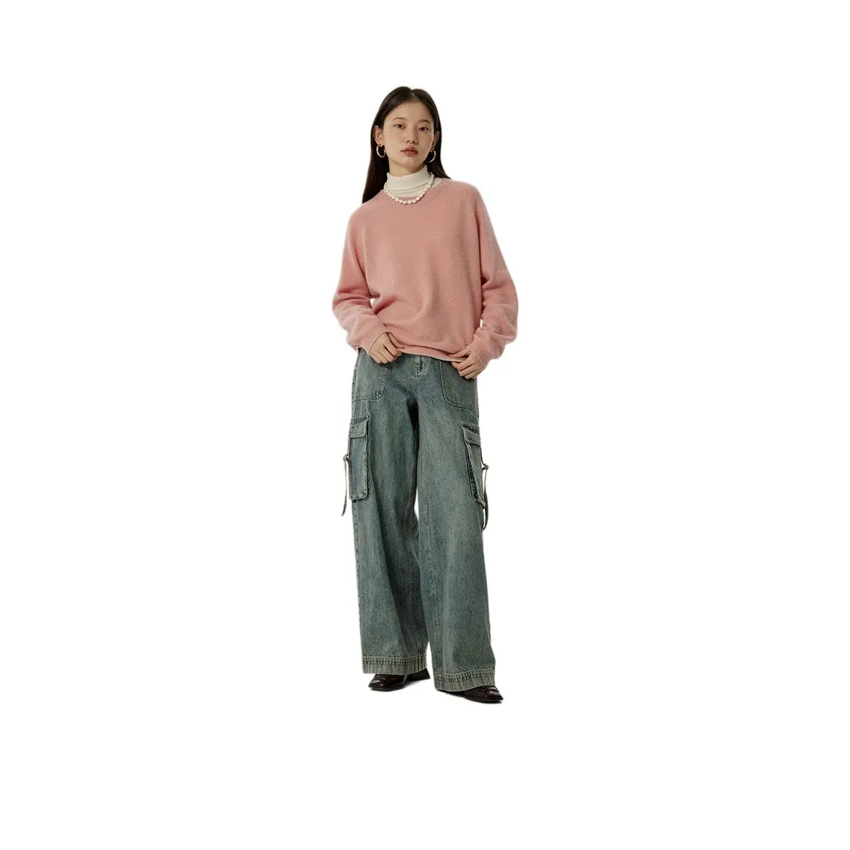 Omont Женские Джинсы