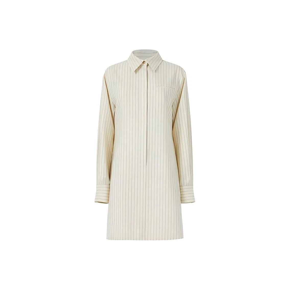 GABRIELE COLANGELO SS24 Long Sleeved Dress Women's Chardonnay White