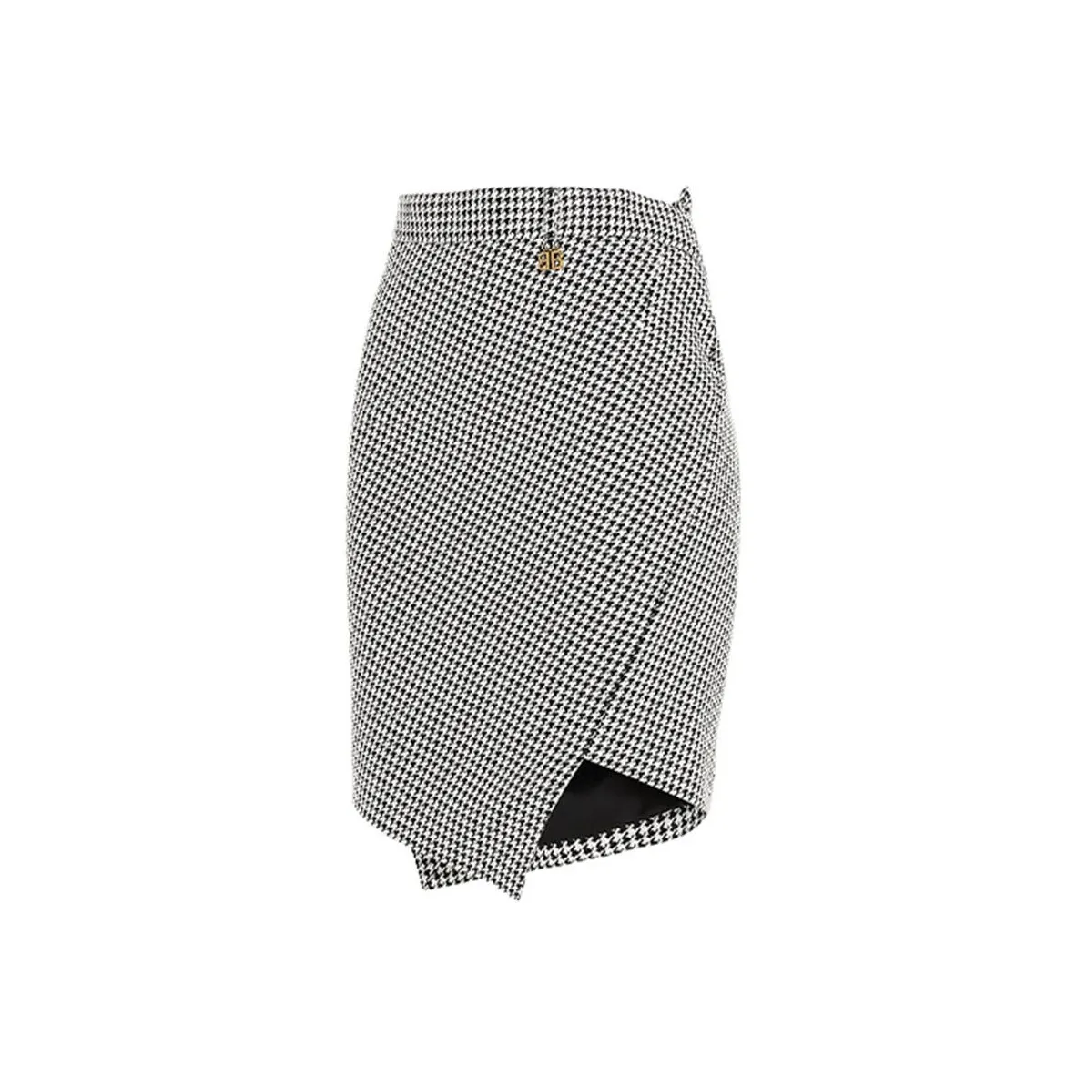 Balenciaga SS21 Casual Short Skirts Regular Fit Women's Black White
