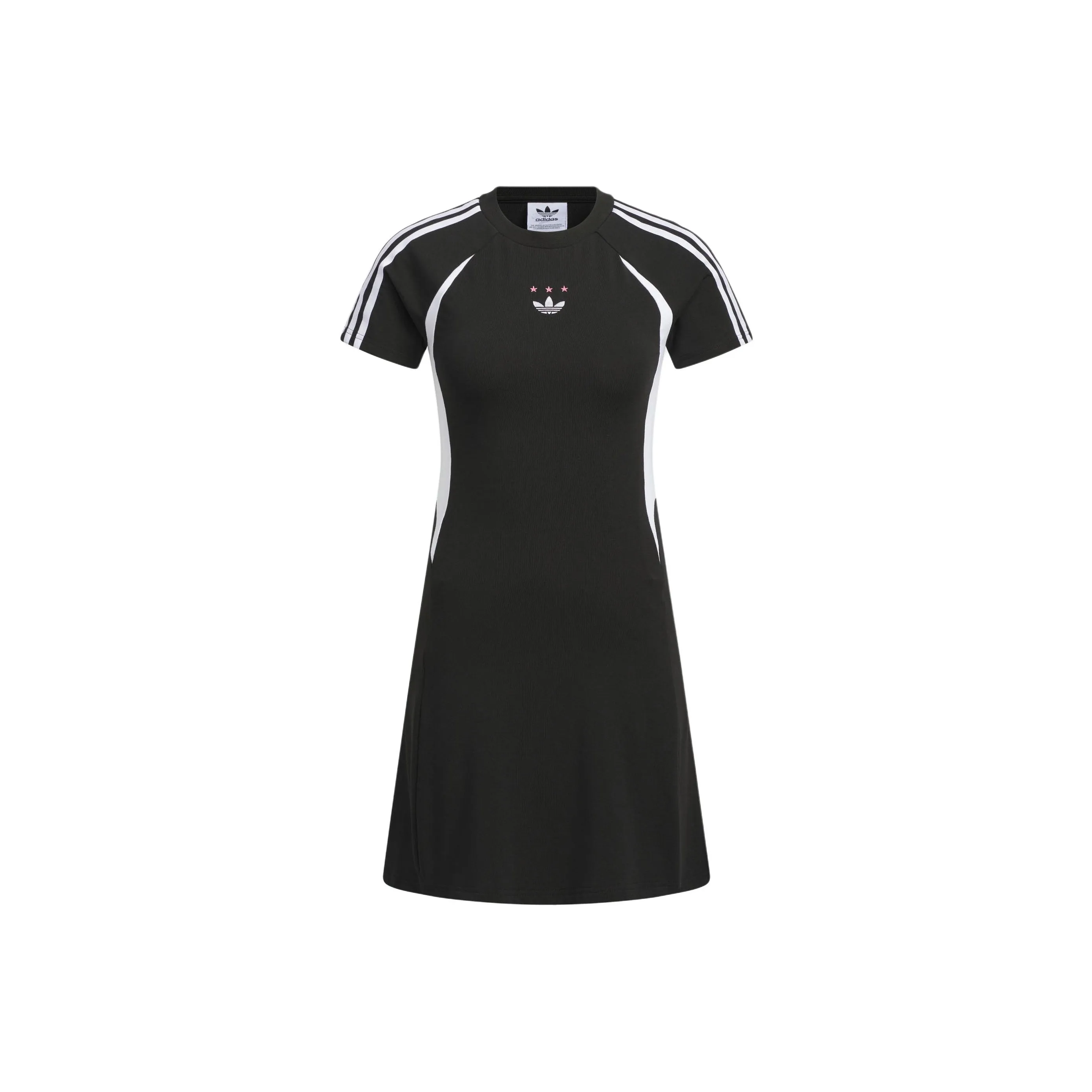 adidas junior Originals SS24 JERSEY SHORT SLEEVE DRESS Short Sleeved Dresses Women's Black