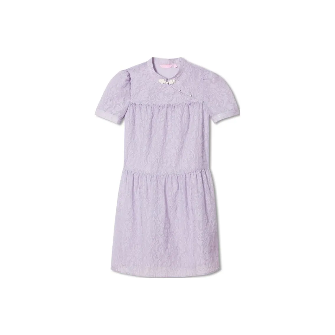 SALT.P Короткий рукав Платье Женское Лаванда