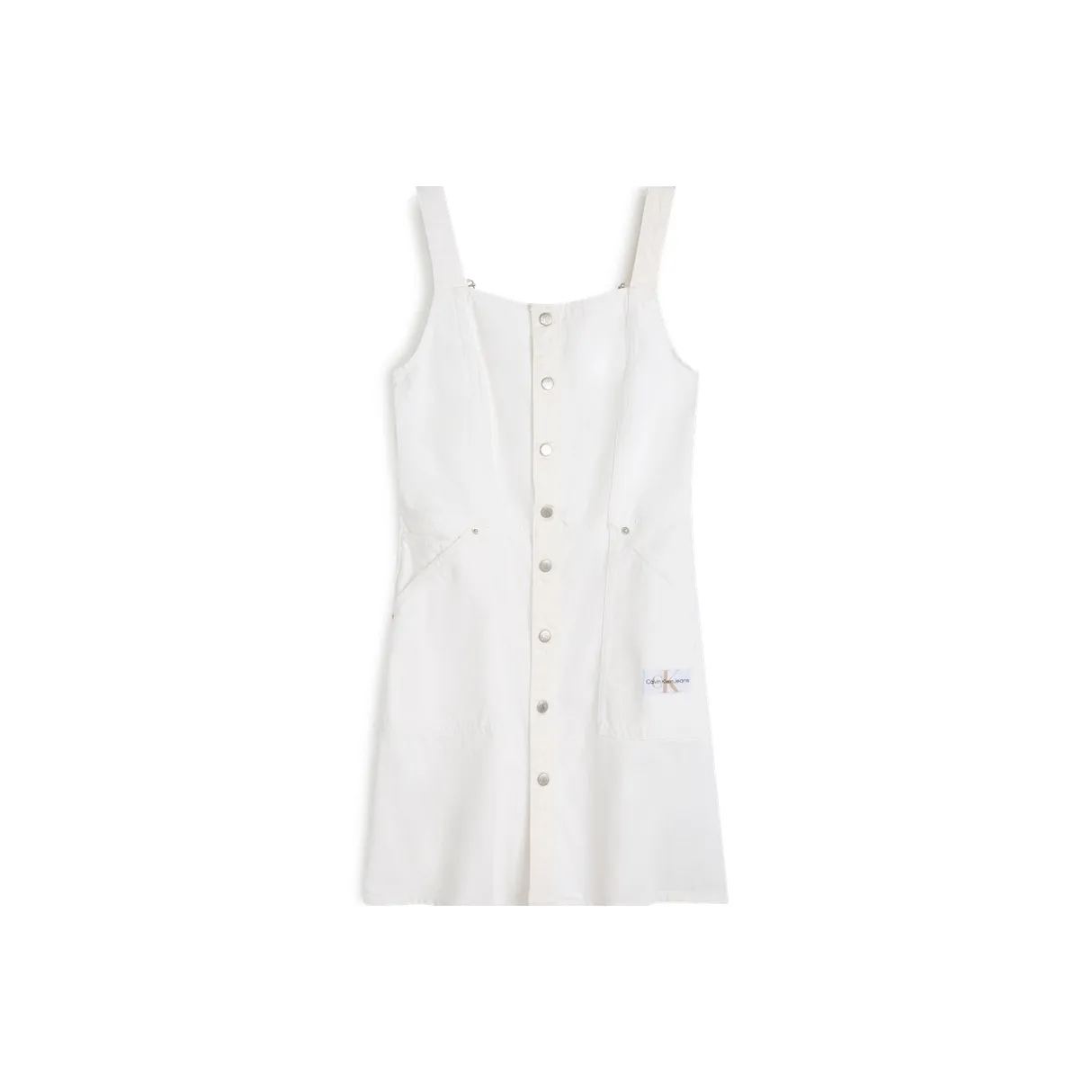 CALVIN KLEIN Sleeveless Dress Women's White