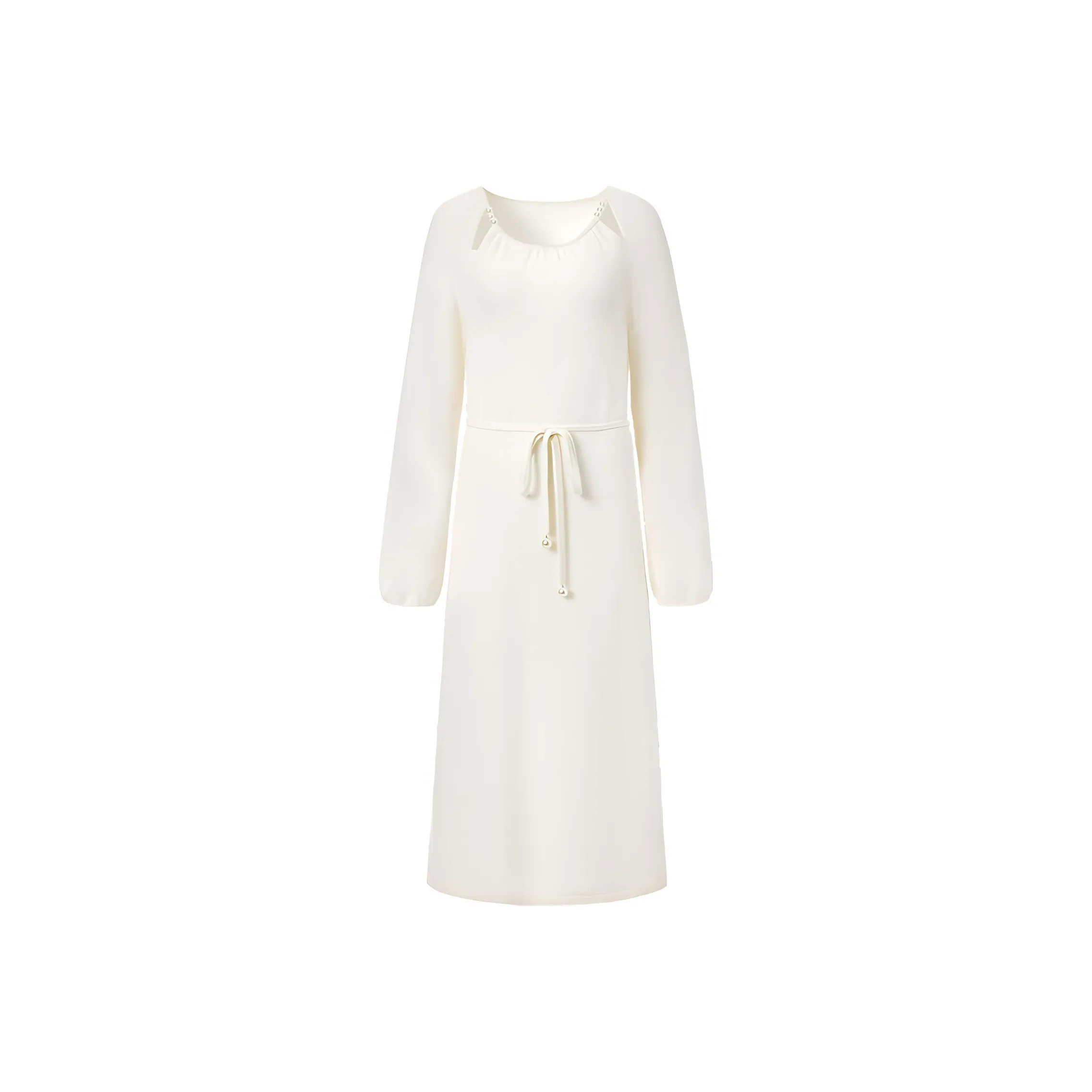 TAMMY TANGS Long Sleeved Dress Women's White
