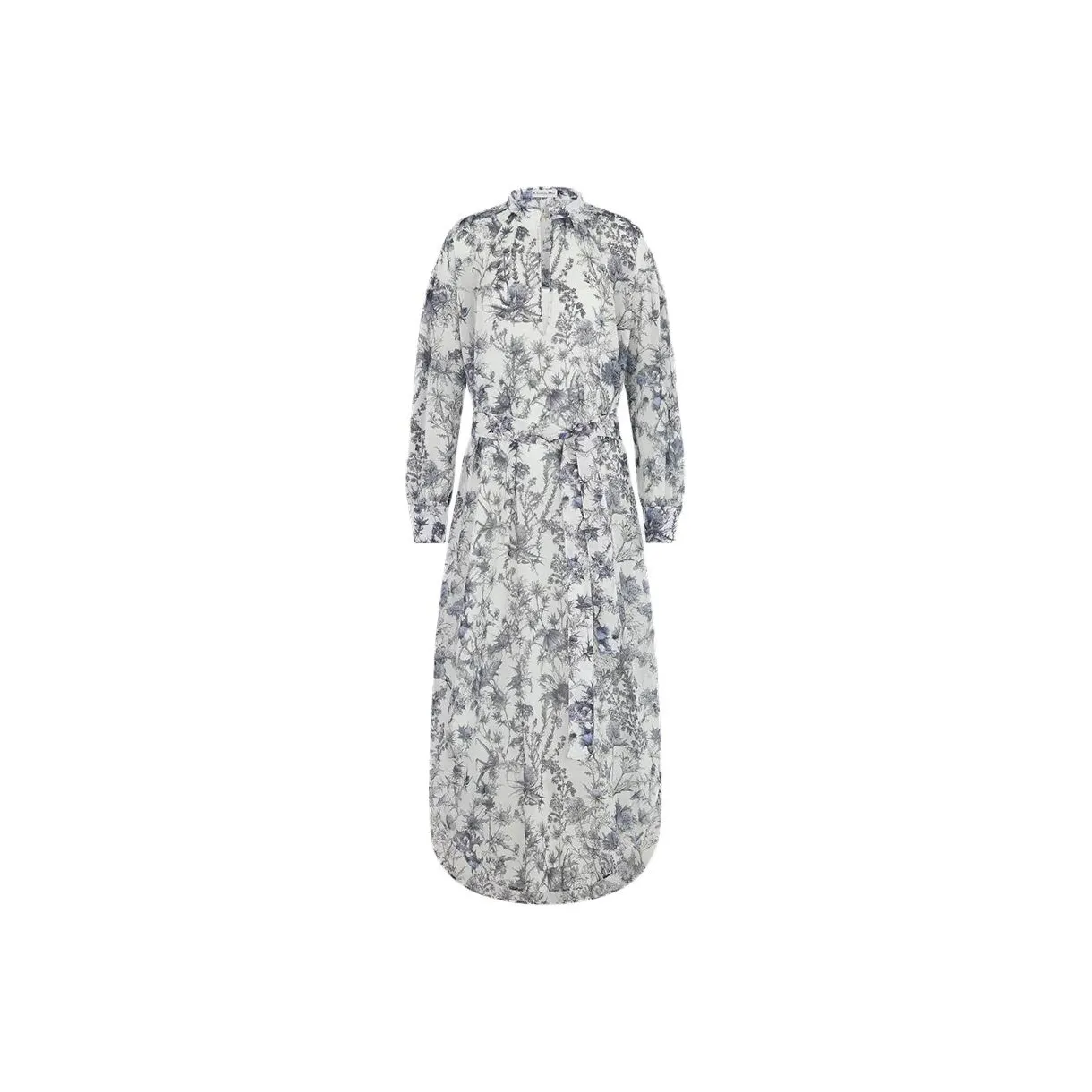 DIOR Long Sleeved Dress Women's White