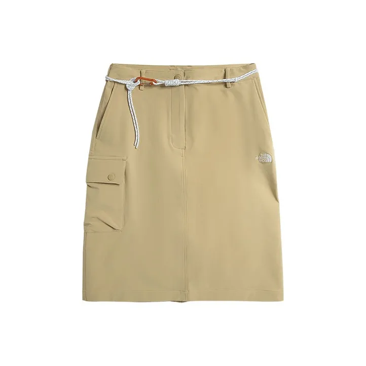 THE NORTH FACE Casual Long Skirt Women's Khaki