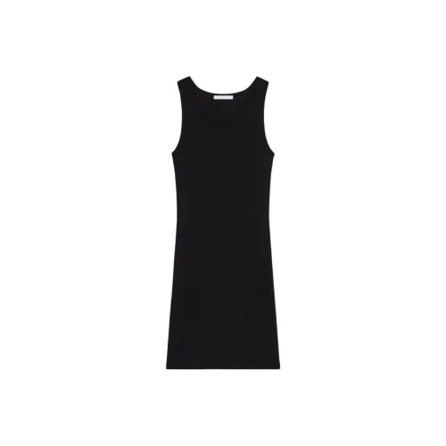 Helmut Lang Черные Женские Платья без рукавов