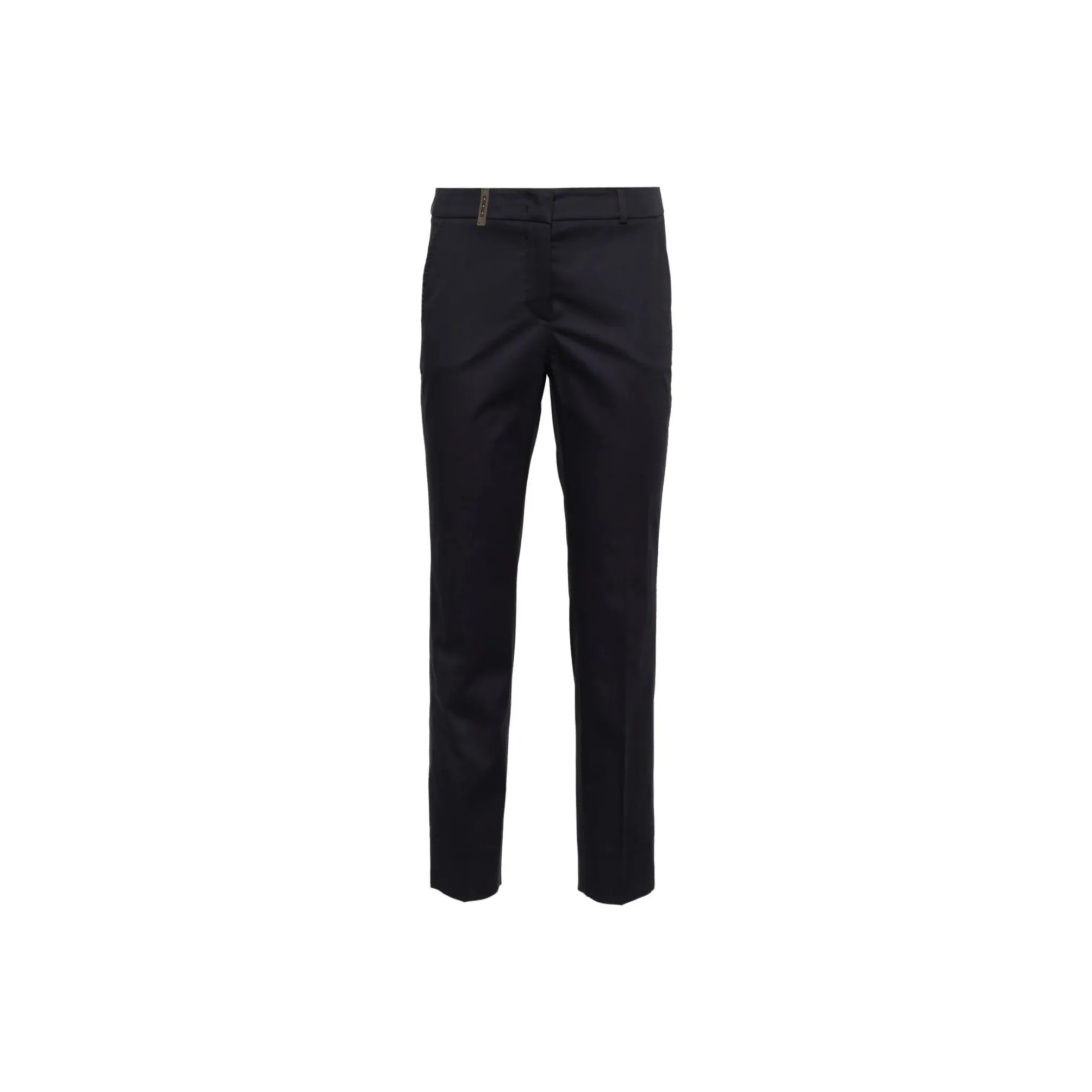 PESERICO Mid Rise Stretched Tailored Trousers