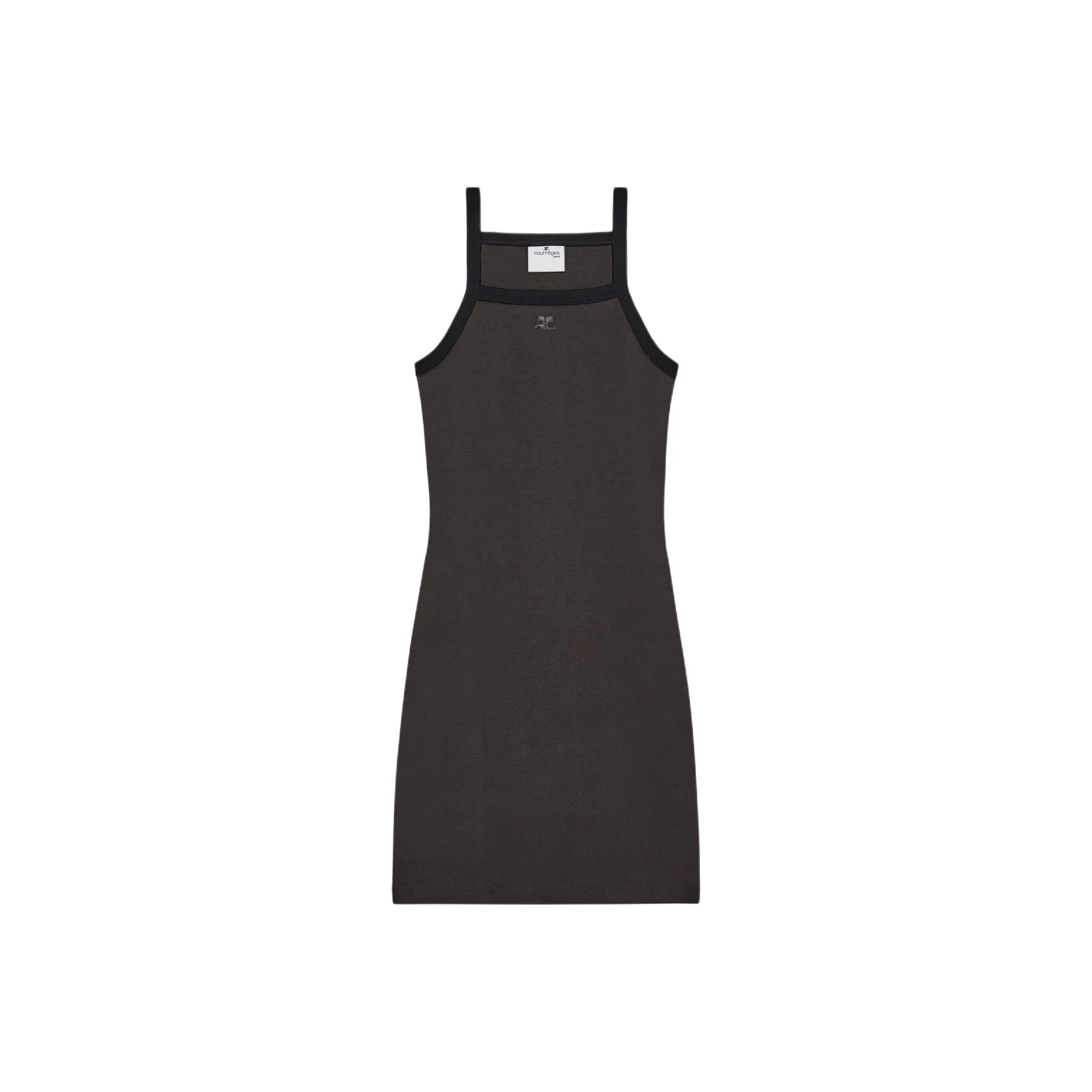 Courrèges Contrast Mini Dress