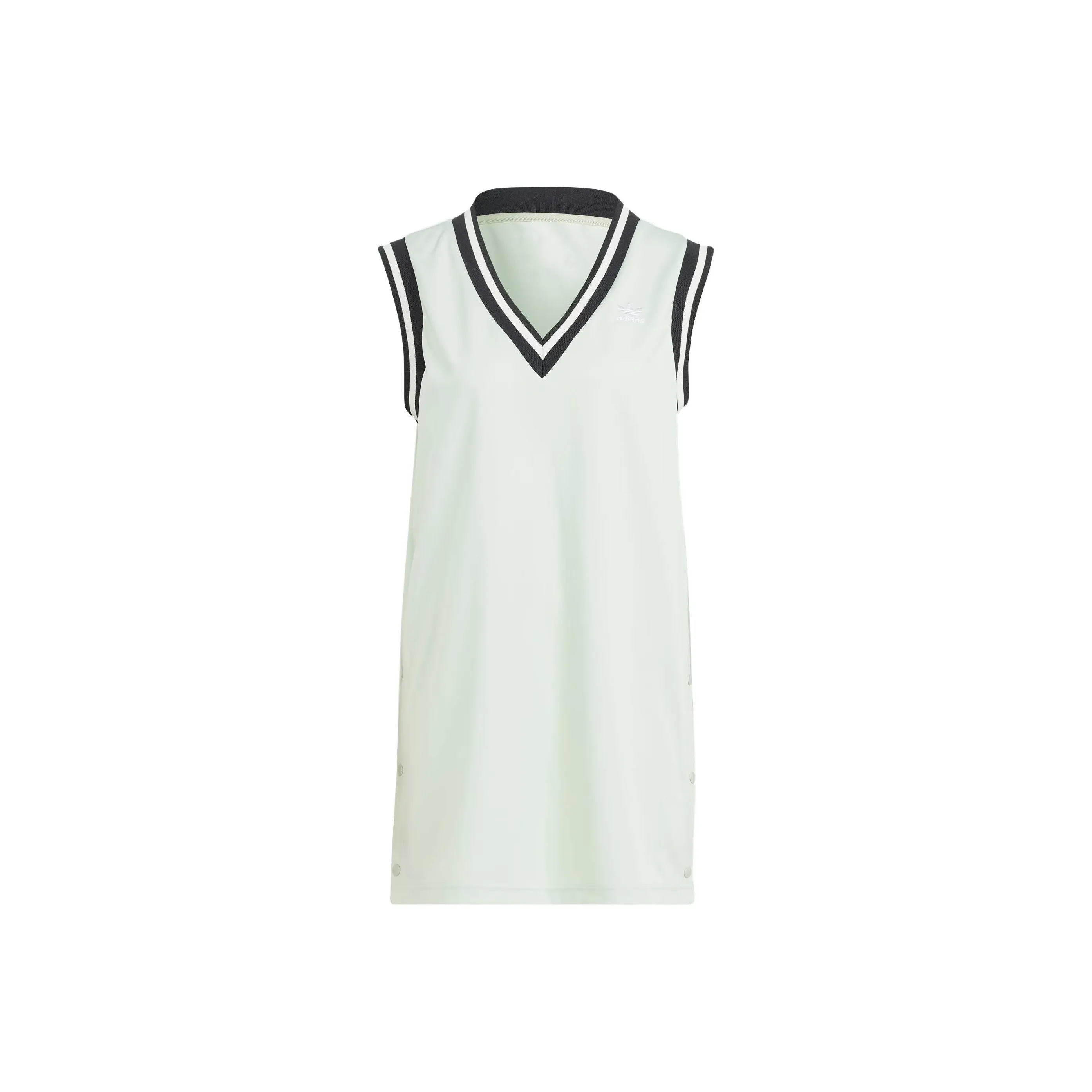 Adidas Originals Sleeveless Dresses Women's Linen Green
