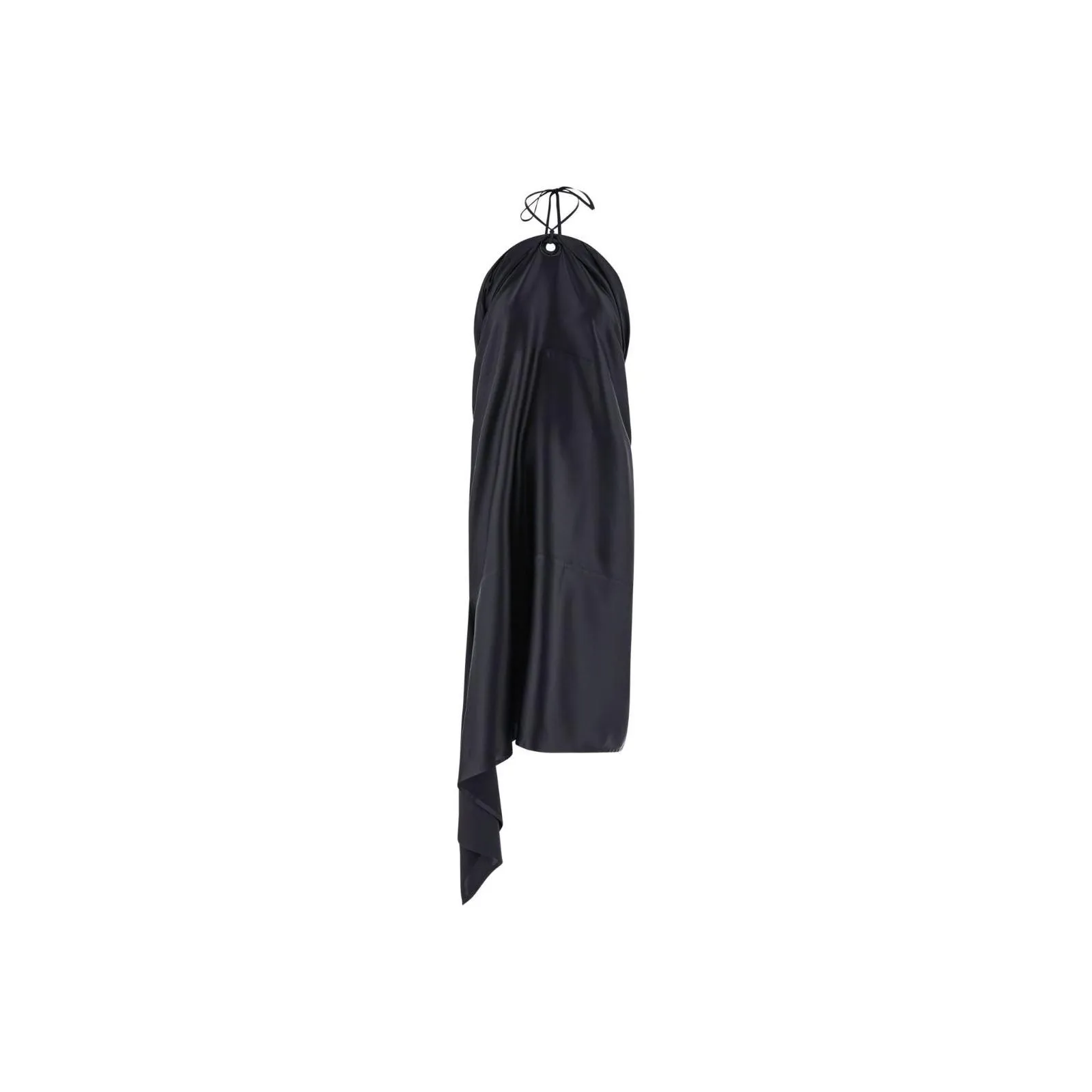 Ferragamo Asymmetric Satin Dress
