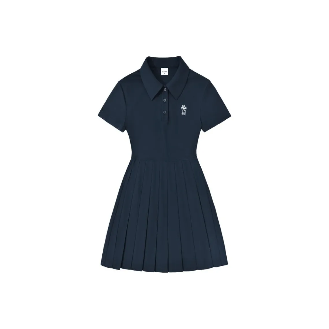 DESSUU Короткое платье с короткими рукавами женское