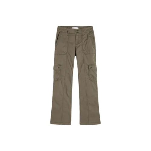 Hollister Хаки Женские Брюки Карго