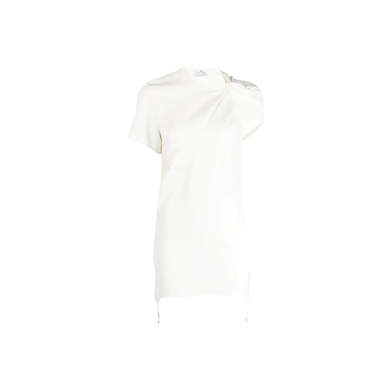 Courrèges Cut out Suspenders Mini Dress