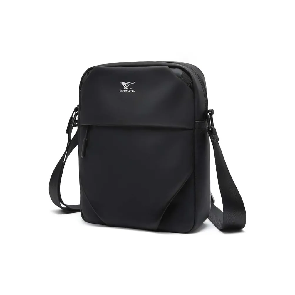 SEPTWOLVES Oxford Сумка через плечо QPL Day Сумка Обычная Мужская Черная