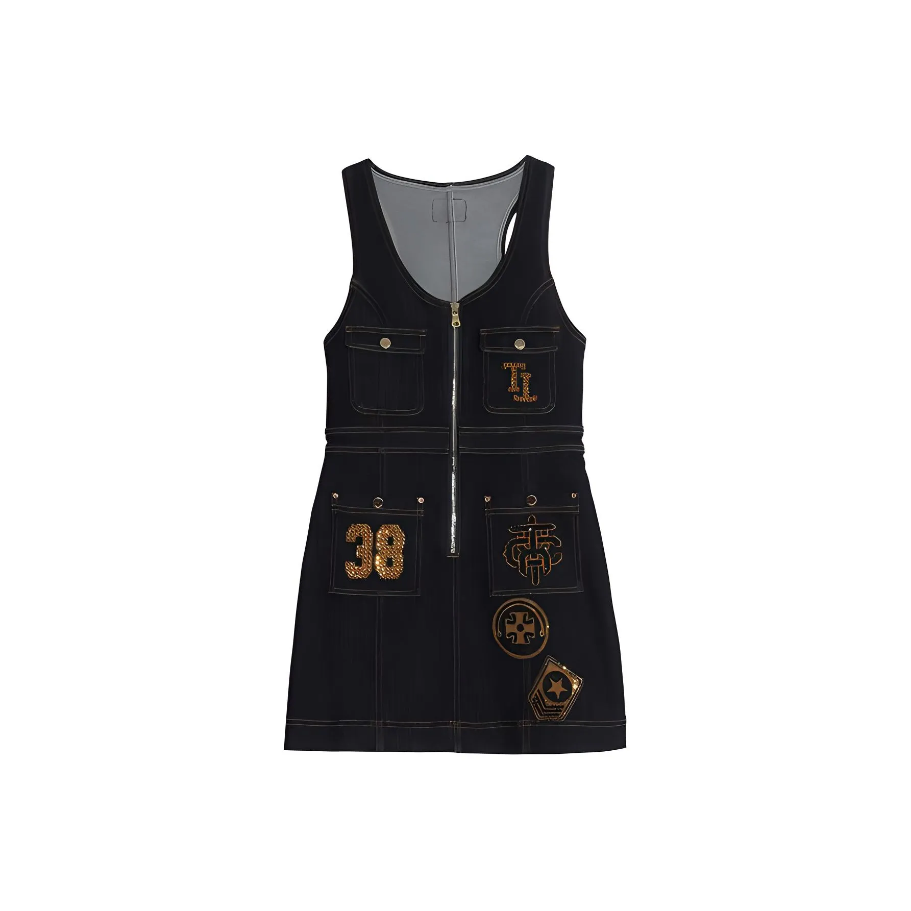 TCH Blue Женские Платья без рукавов