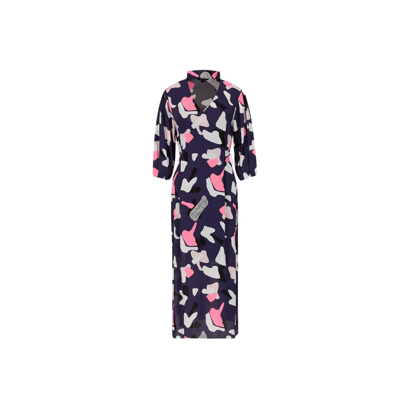 ARMANI EXCHANGE Long Sleeved Dress Women's Purple