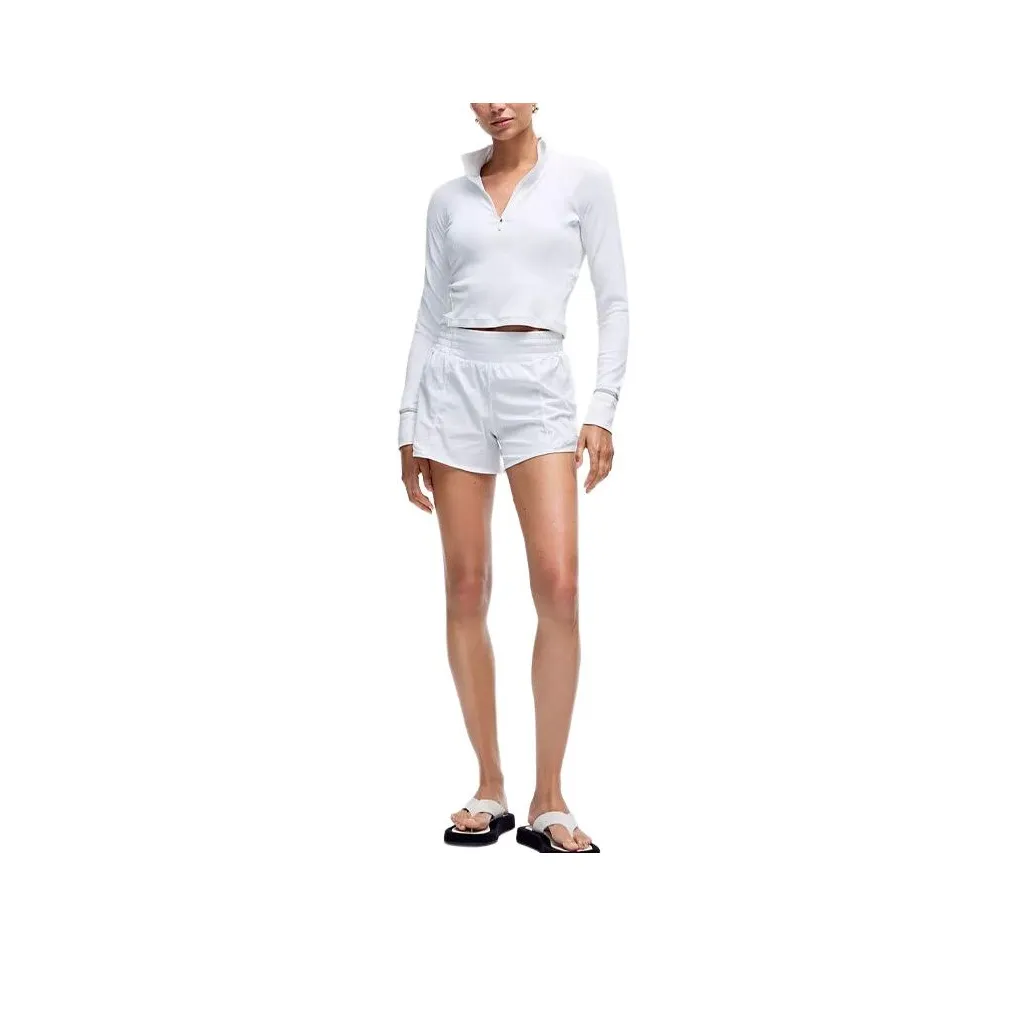 Lululemon Hotty Hot Swift Fabric Casual Shorts Women's White